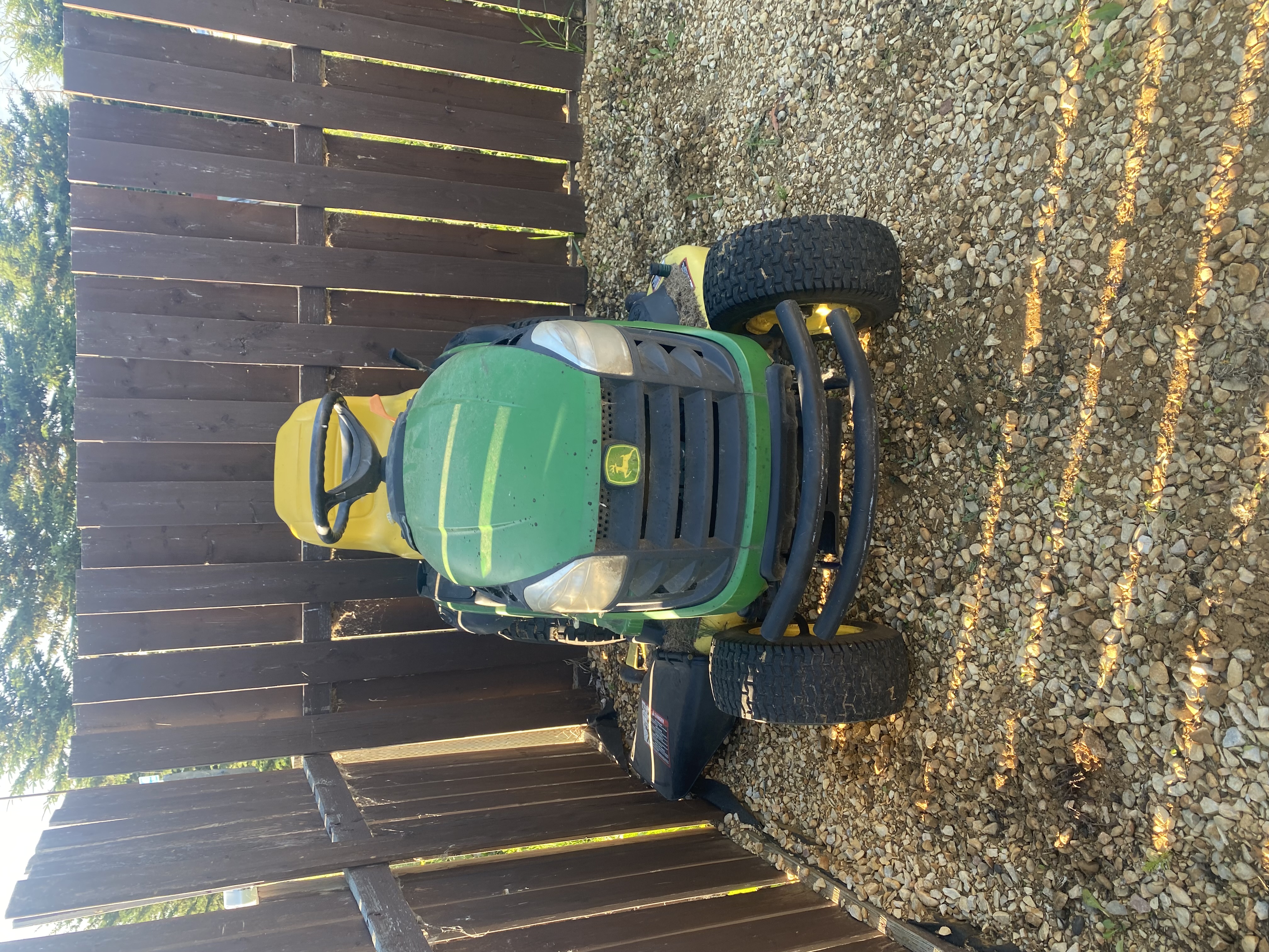 Photo of John deer tractor