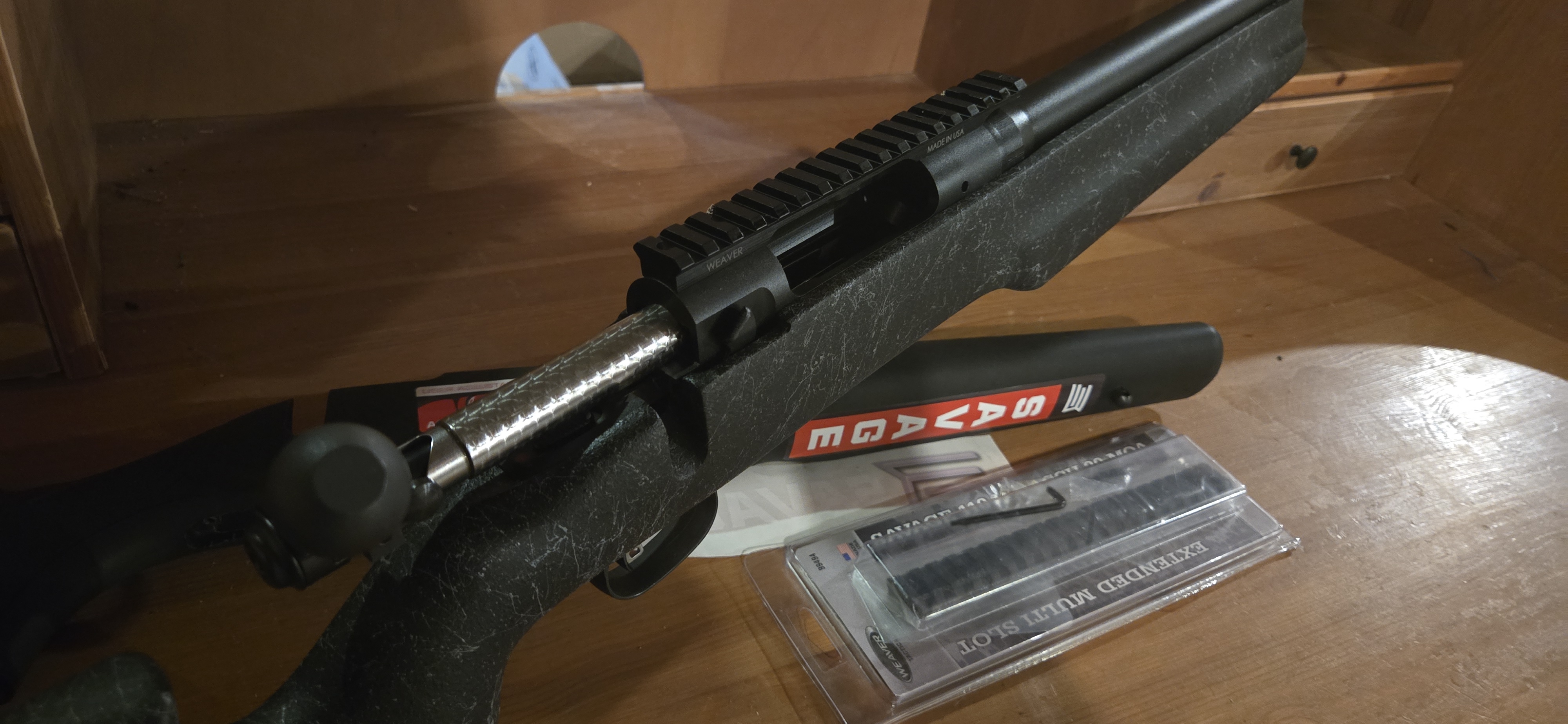 Photo of Savage model 12 26" heavy barrel with Bell & Carlson target stock