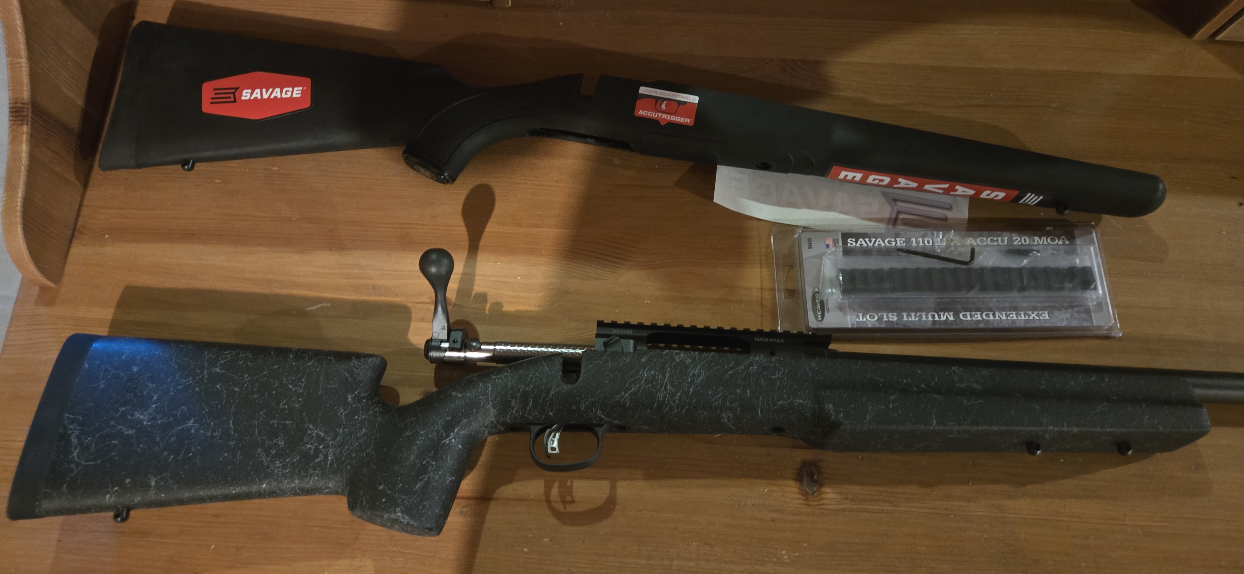 Photo of Savage model 12 26" heavy barrel with Bell & Carlson target stock
