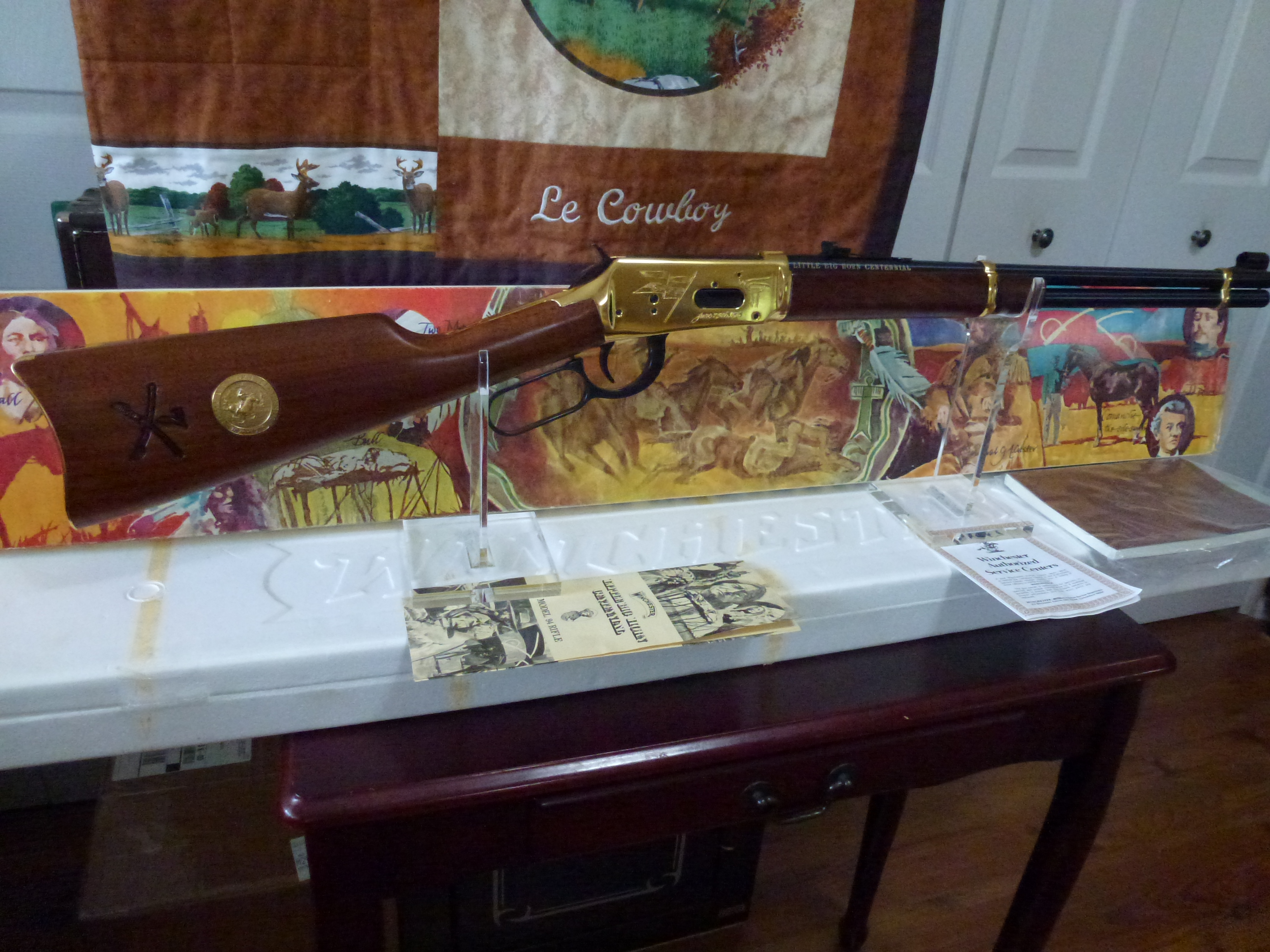 Photo of ***PRISTINE***WINCHESTER COMMEMORATIVE**LITTLE BIG HORN CENTENNIAL 1876/1976***