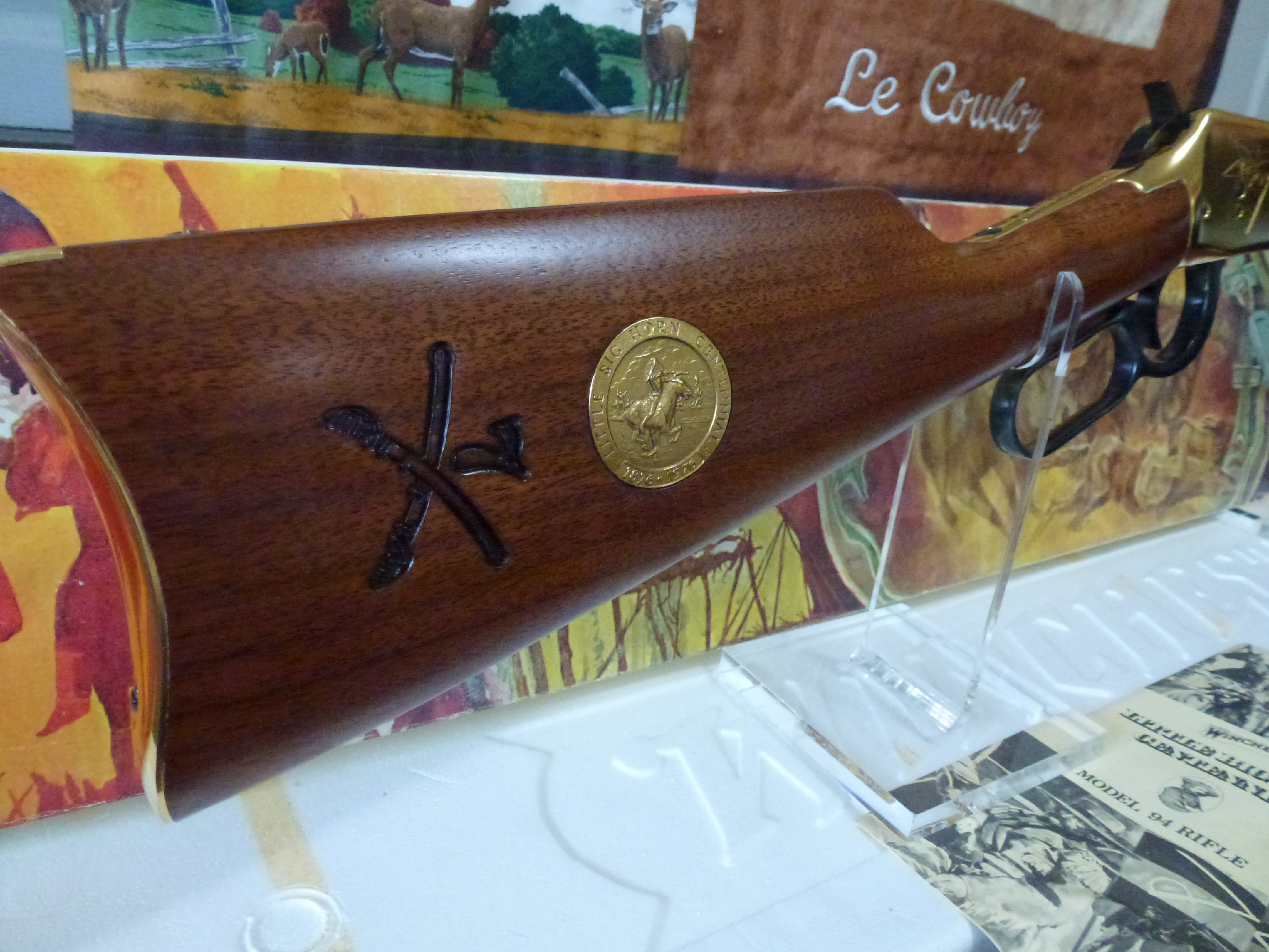 ***PRISTINE***WINCHESTER COMMEMORATIVE**LITTLE BIG HORN CENTENNIAL 1876/1976*** - 4 - 1754598689549_P1040636