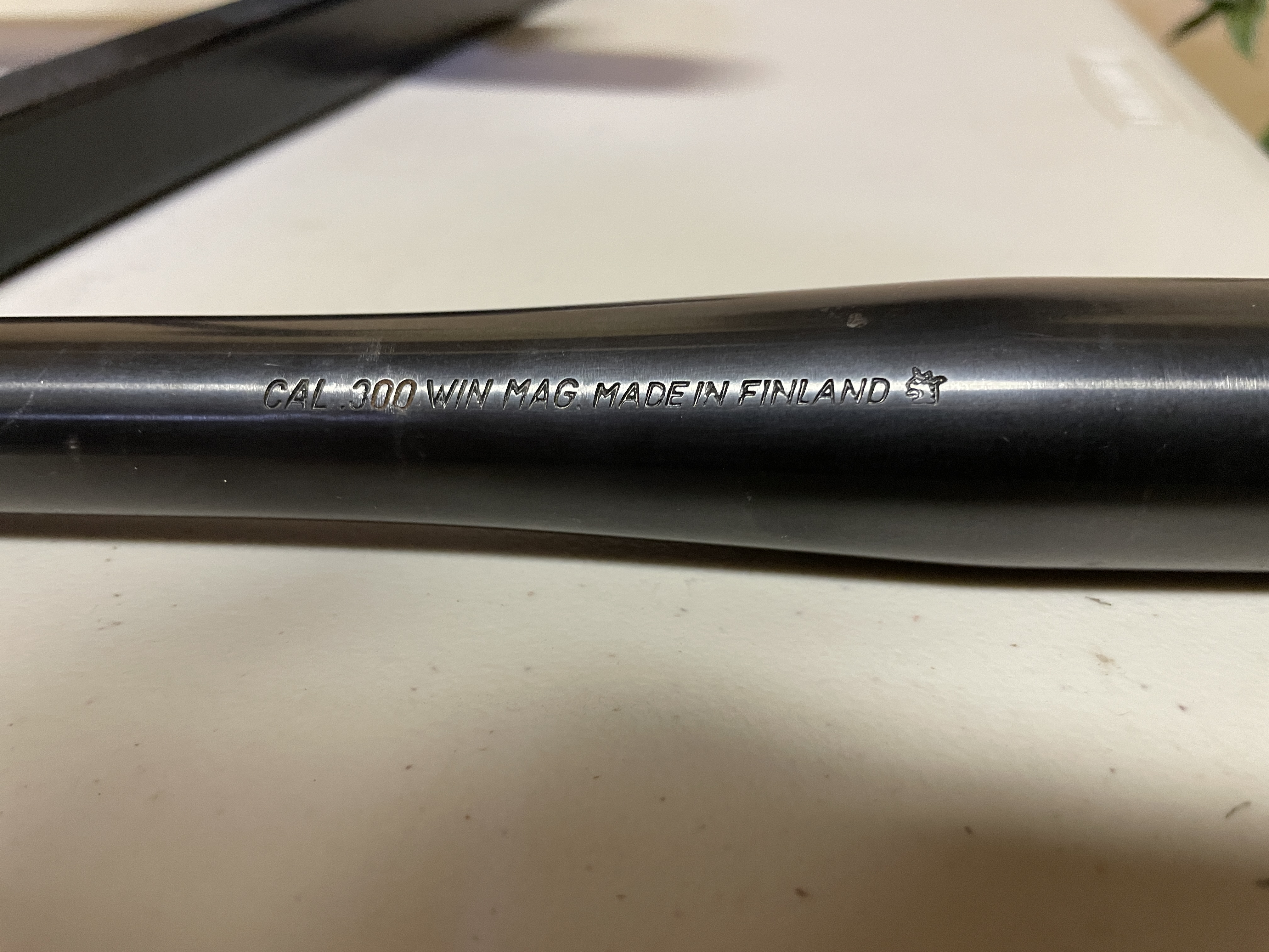 Photo of Wood stock and barrel for a Sako 300 Win mag