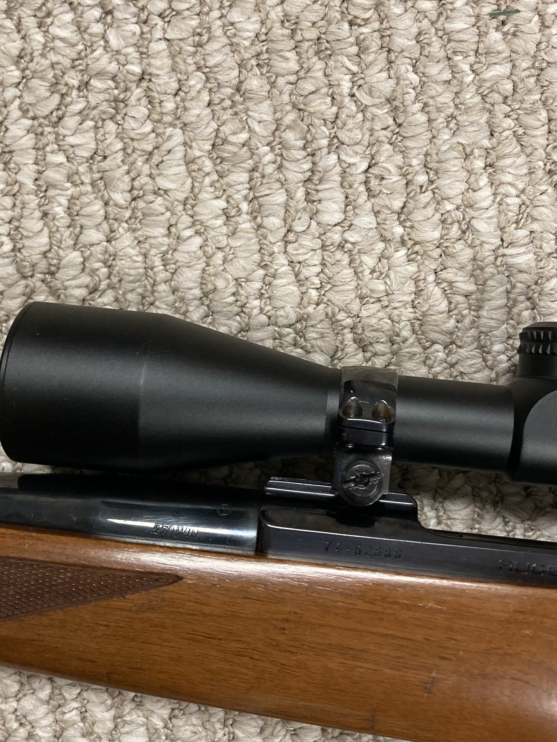 Photo of Ruger M77, tang safety, 270 win, for sale