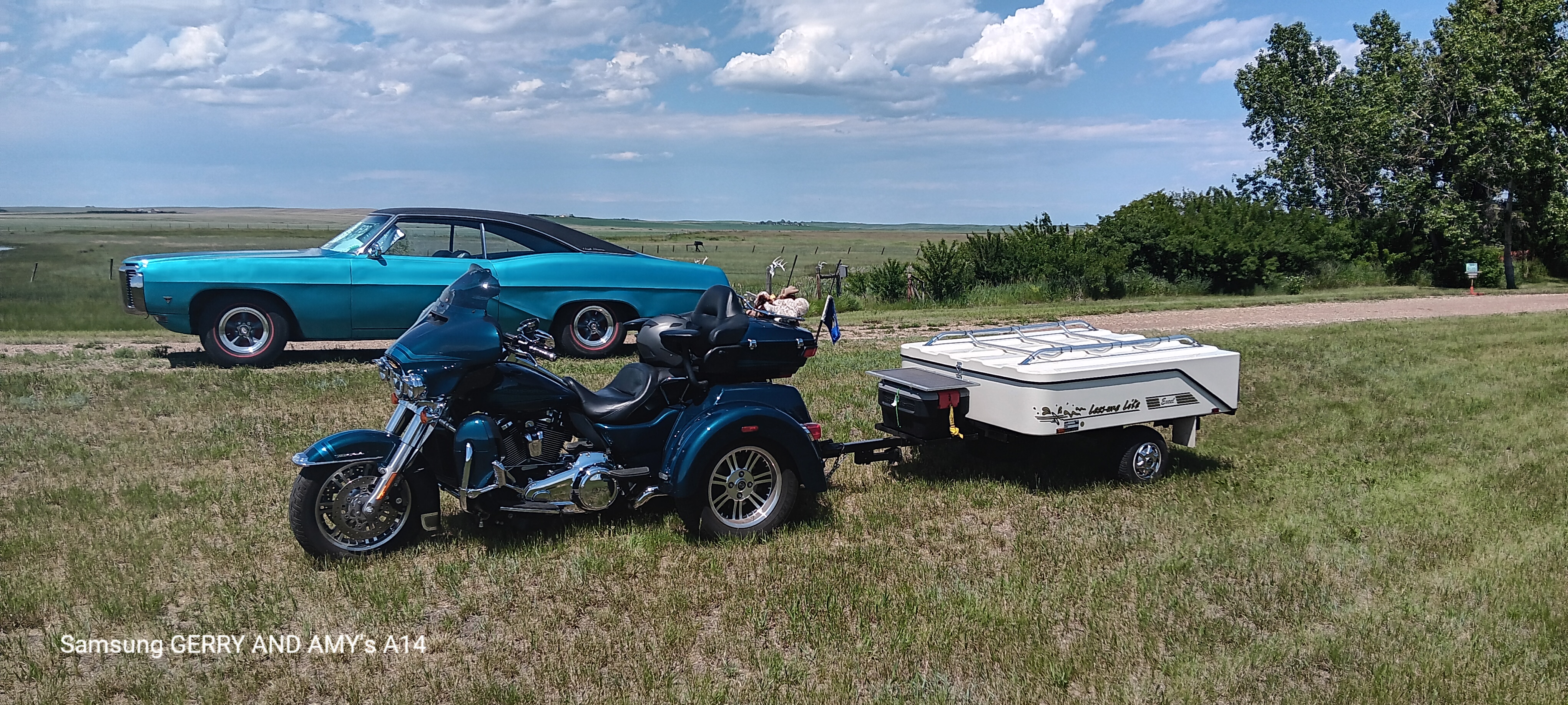 Photo of Lees-ure lite tent trailer for motorcycle