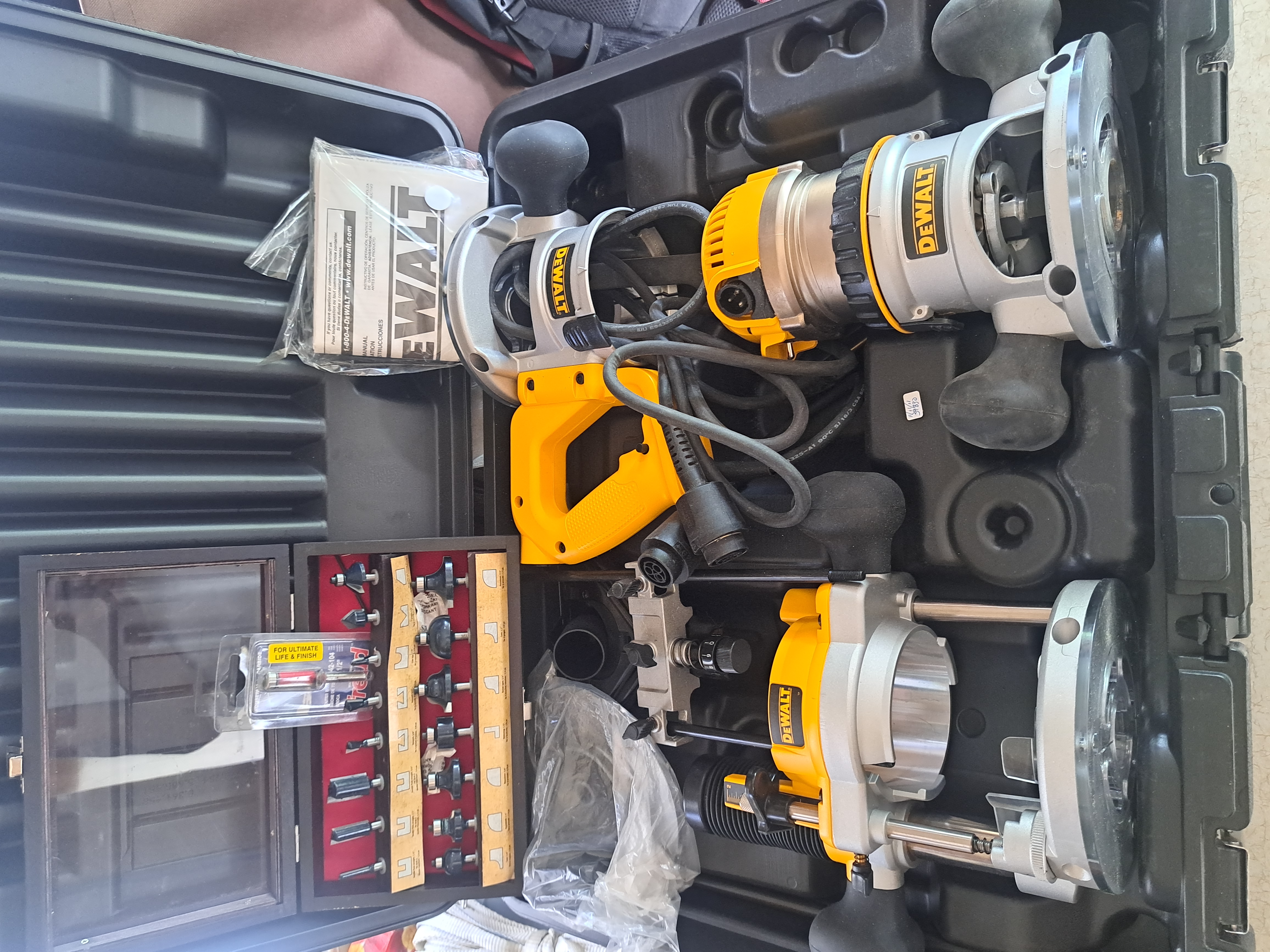 Photo of Router kit and bits