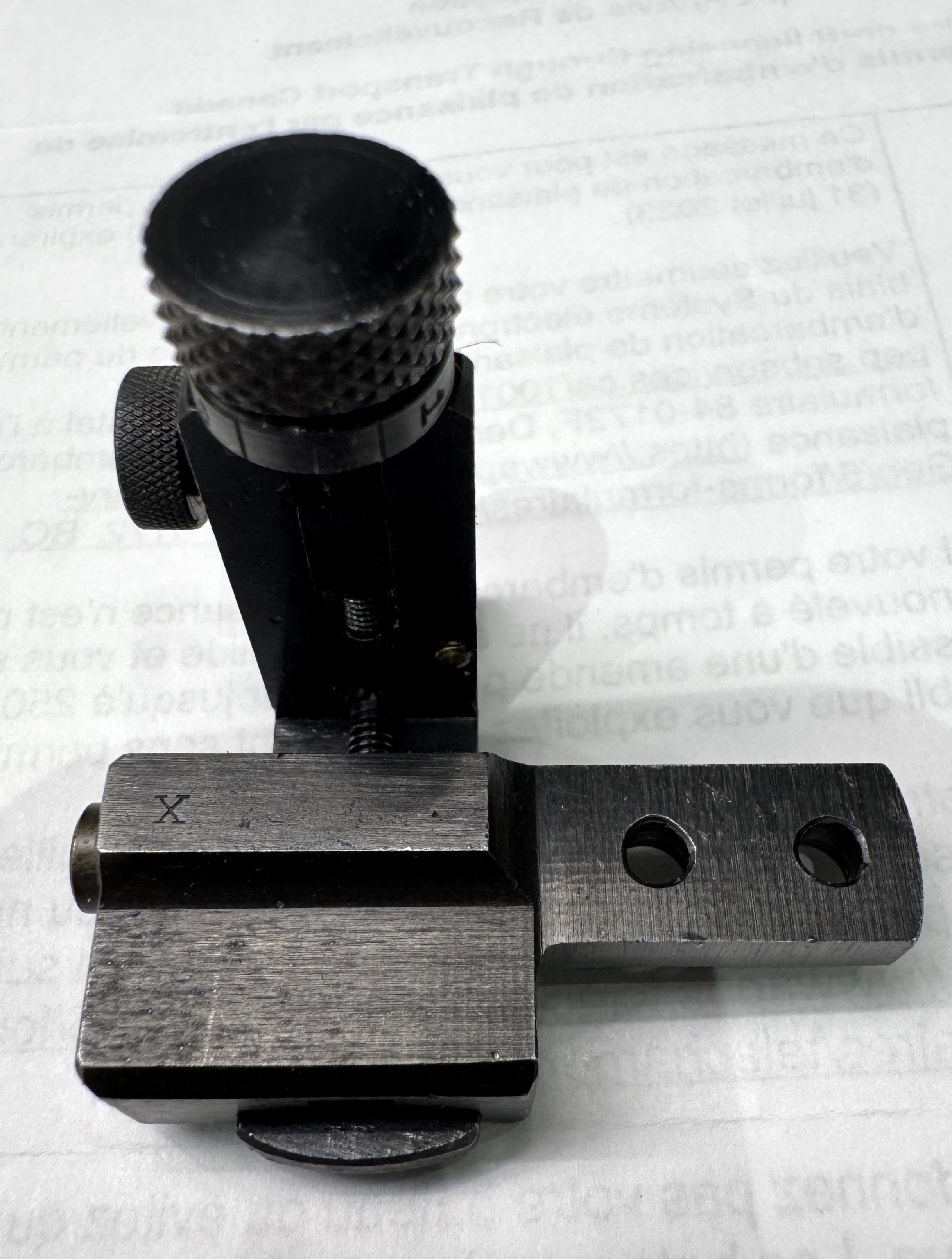 Brno 581 and Redfield 70/80 aperture sight - 2 - 1755038017811_IMG_7512