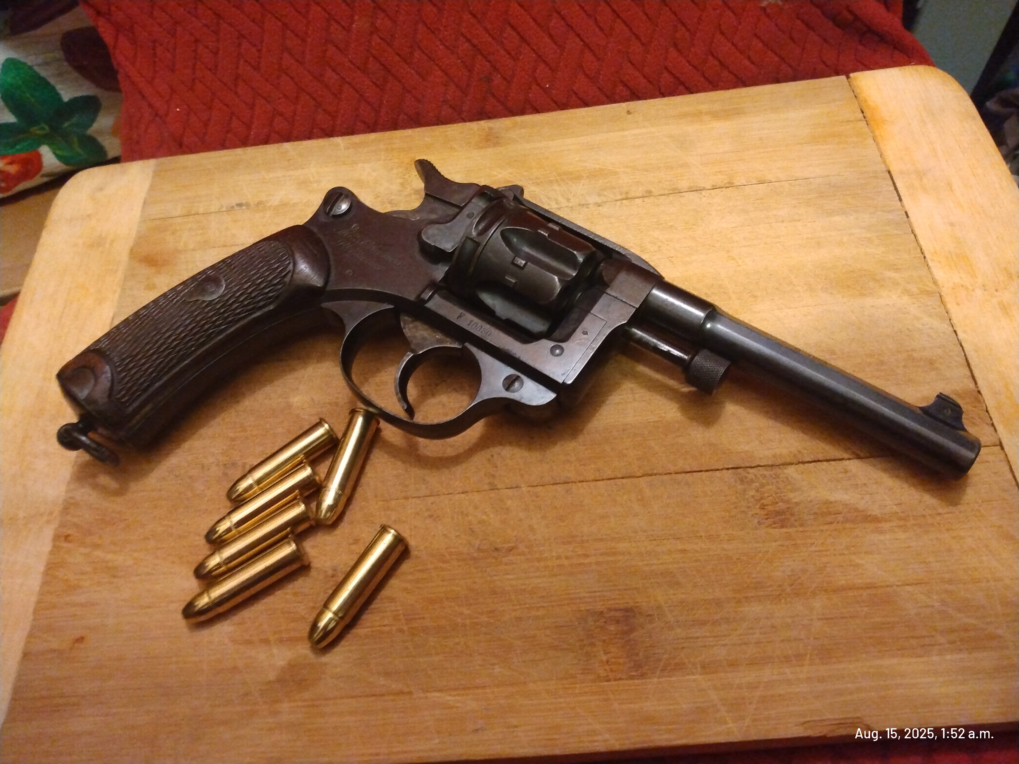 French 1892 Service Revolver, 8mm, Antique Status  - 2 - 1755239591591_IMG_20250815_015251298
