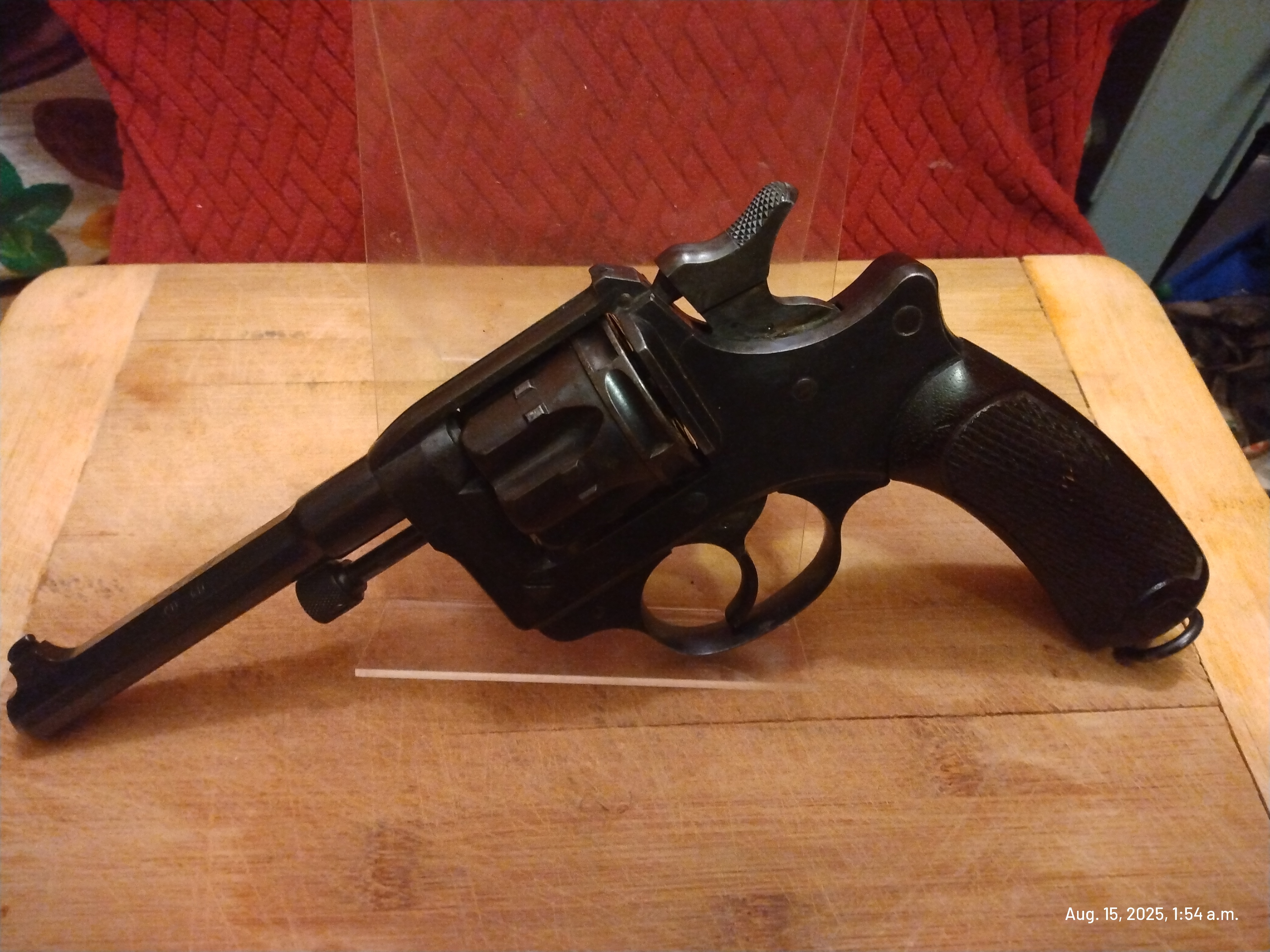 French 1892 Service Revolver, 8mm, Antique Status  - 5 - 1755239629842_IMG_20250815_015425911