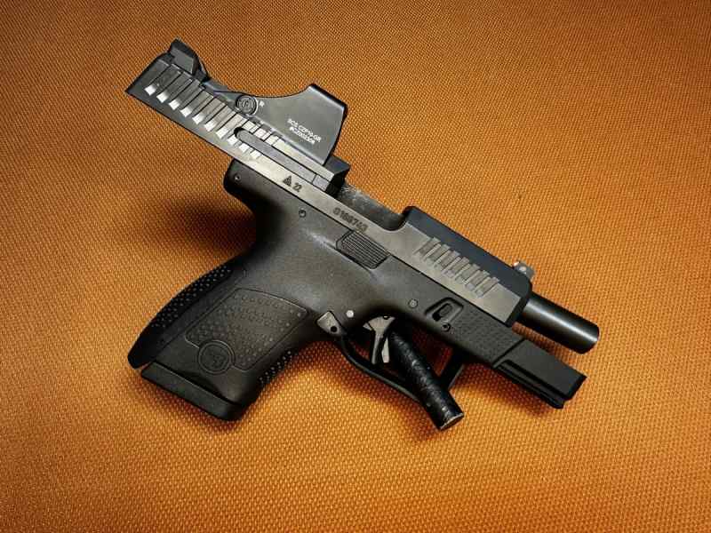 Photo of NEW IN BOX – CZ P-10 S with Holosun SCS Optic $455