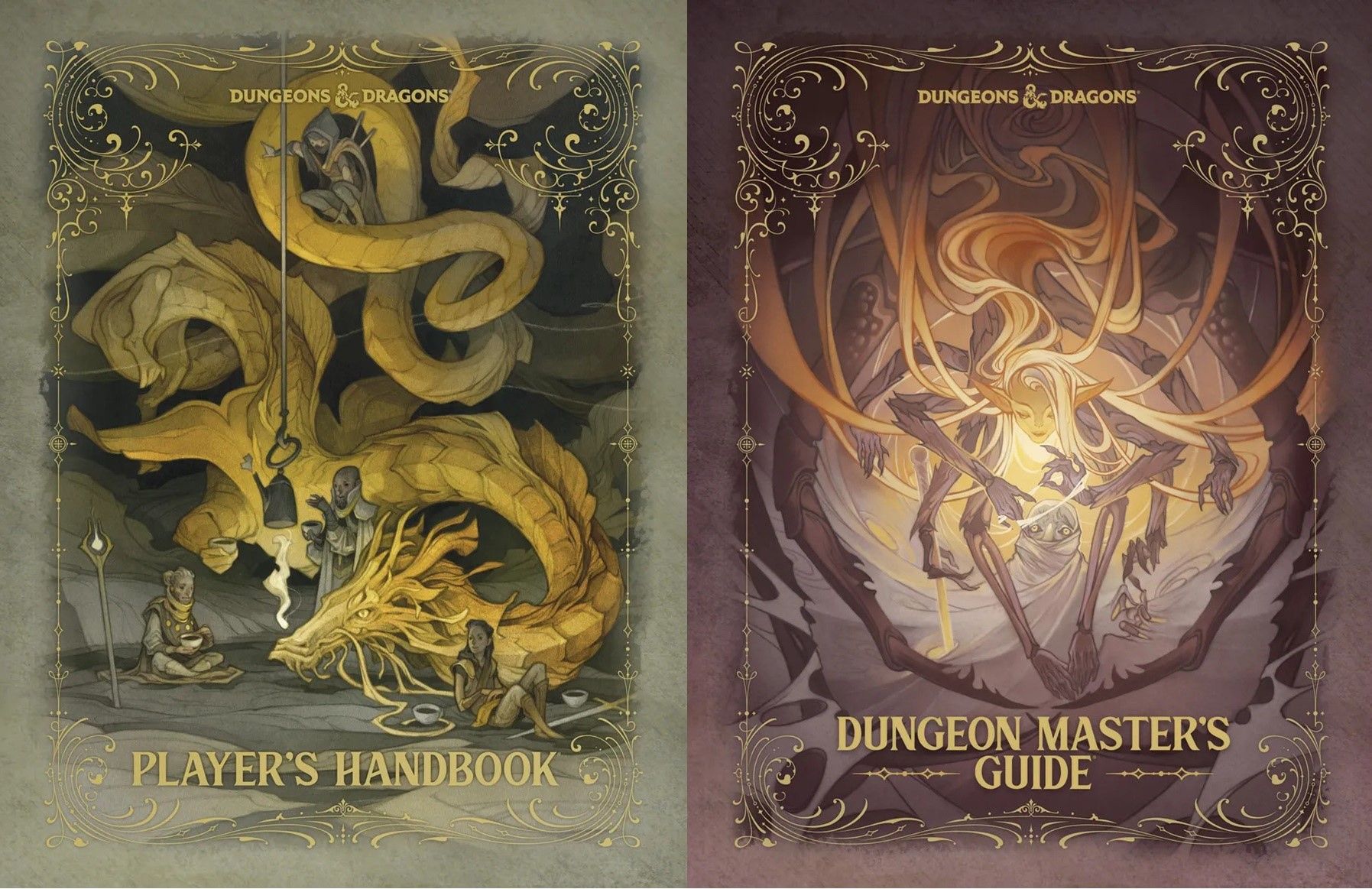 Photo of 2024 Rare Players Handbook & DM’s Guide Alternate Covers