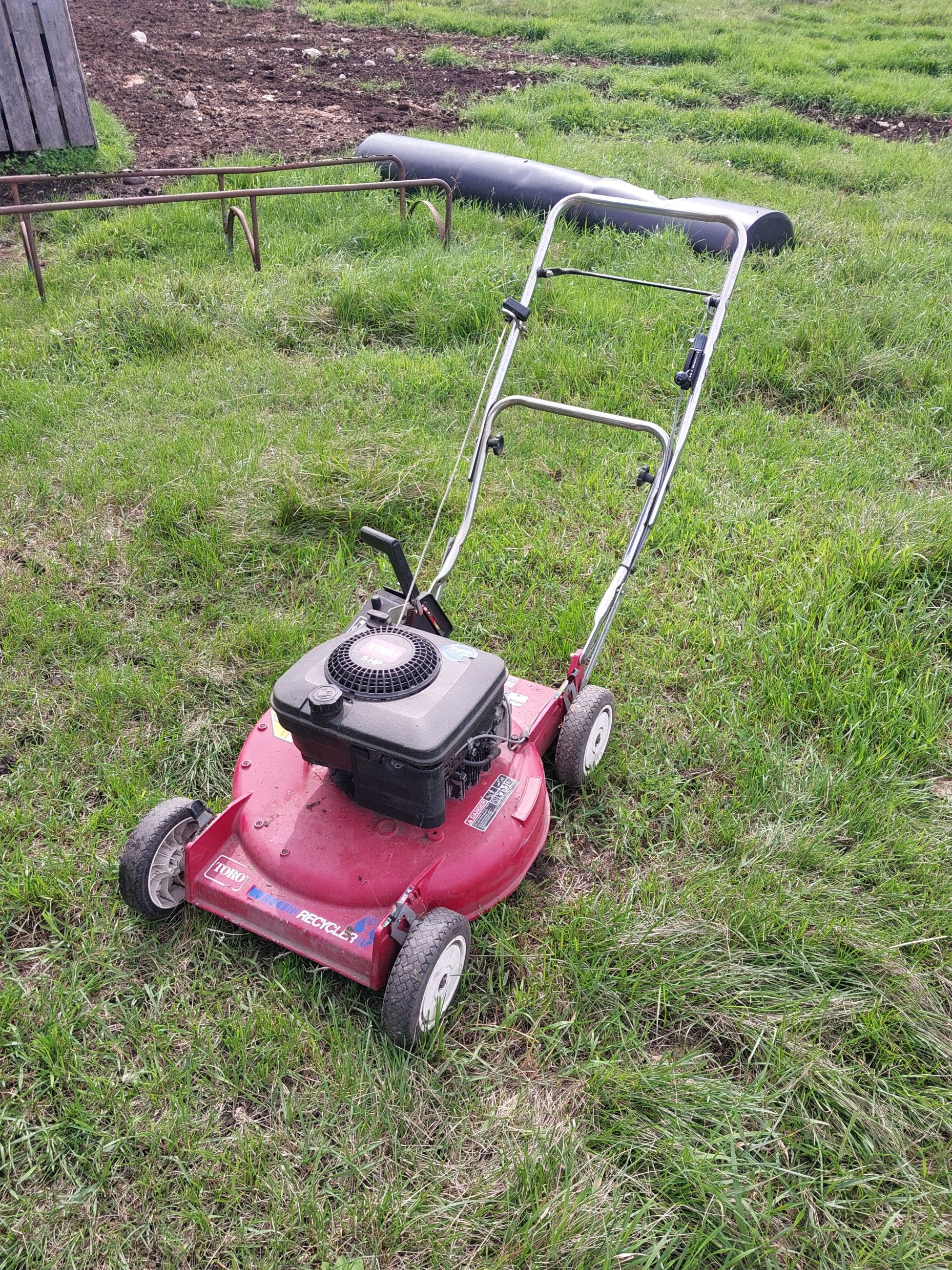 Photo of Toro Recycler lawnmower