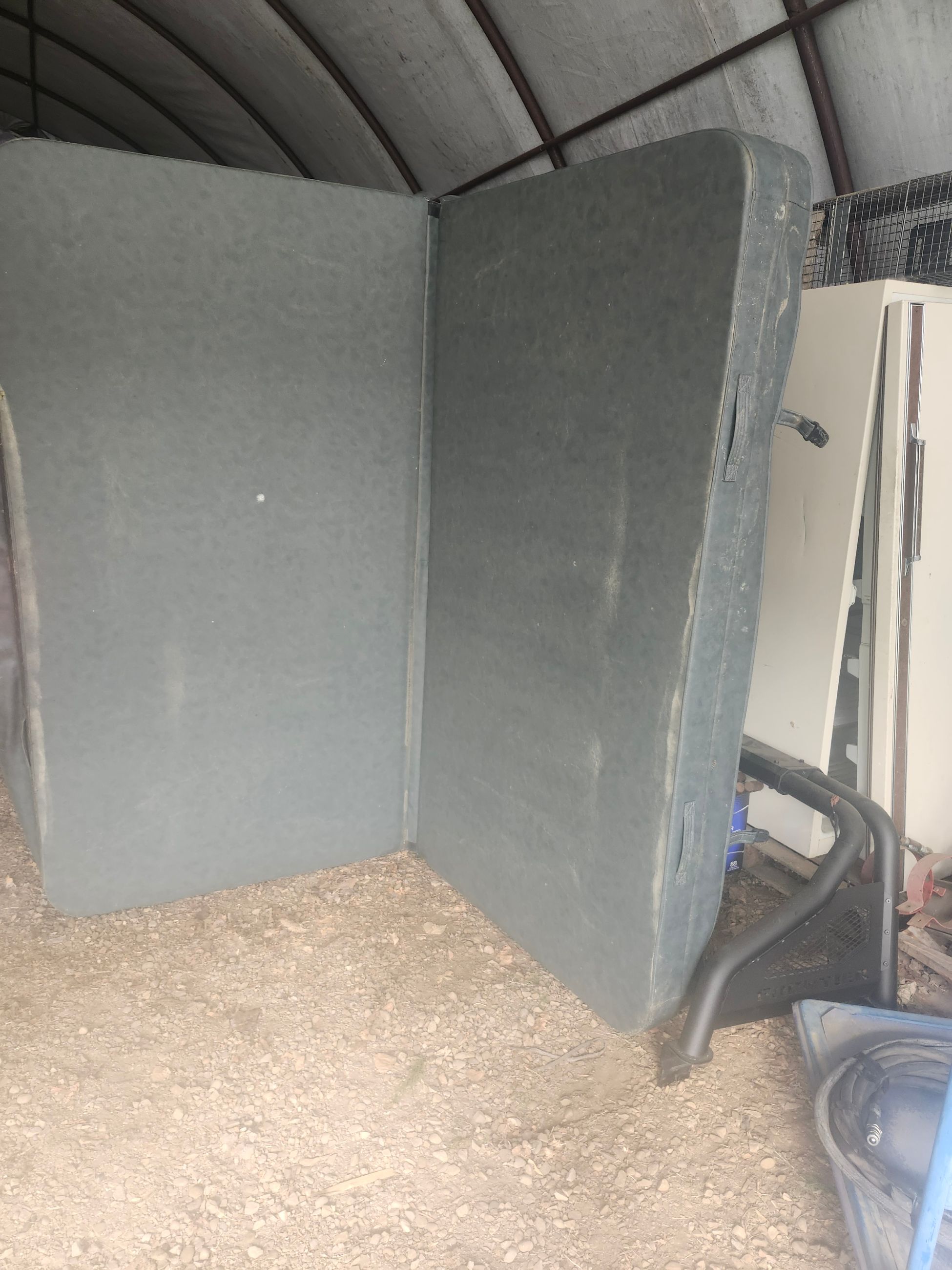 Photo of Beachcomer hot tub lid and supplies