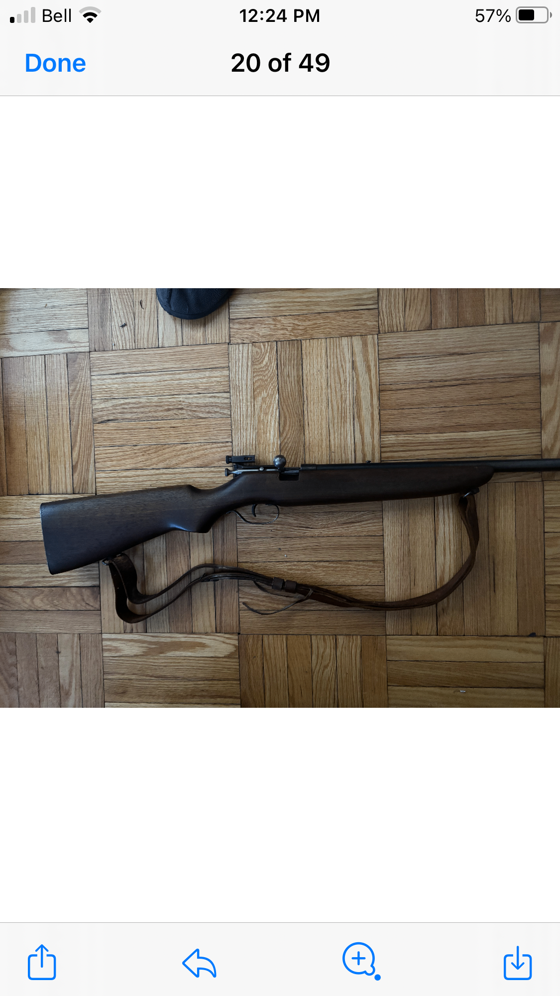 Photo of Cooey, model 75, Cal. .22 $200 cash