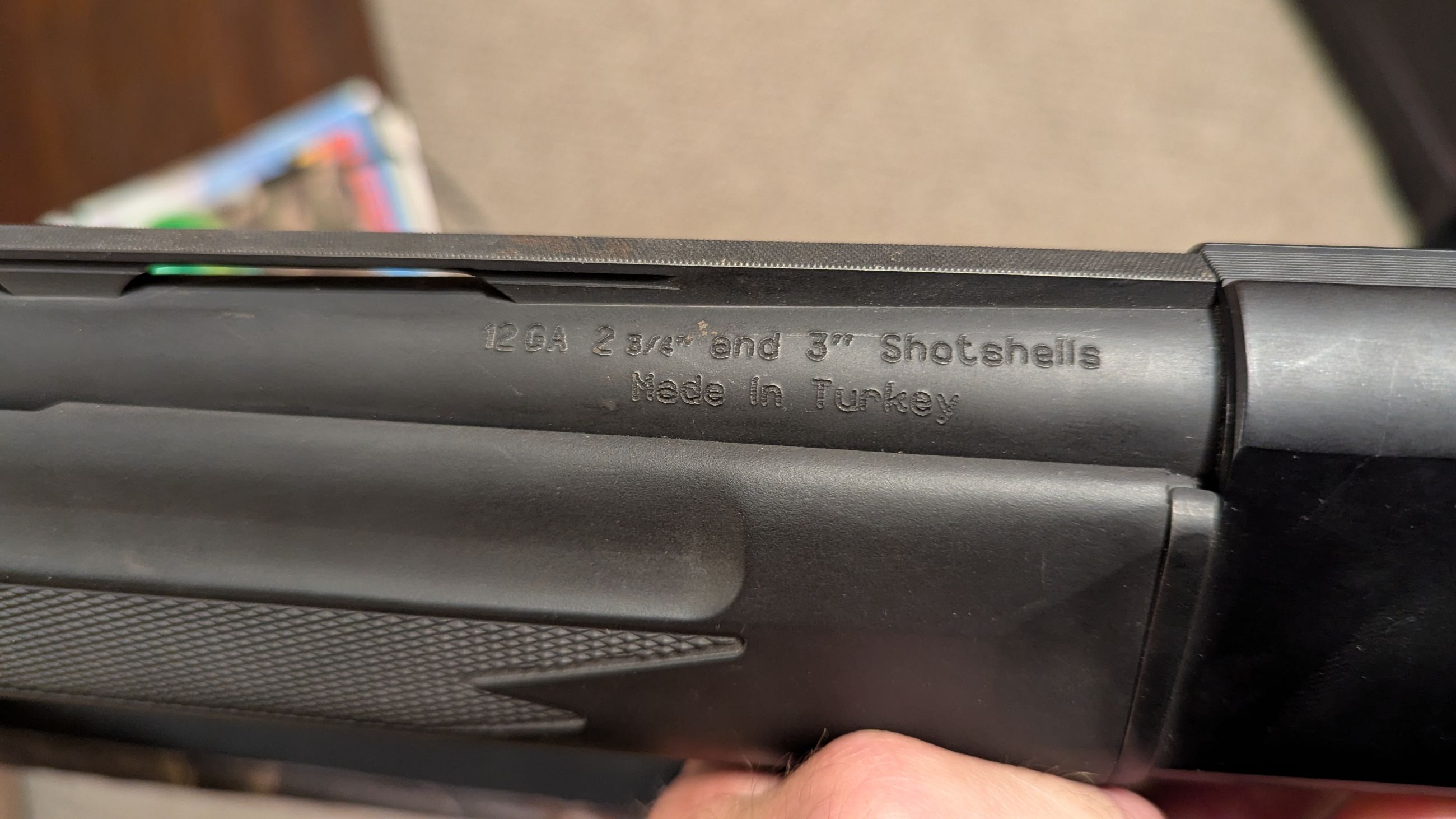 Photo of Weatherby SA-08 Synthetic Semi Automatic 12 Gauge Shotgun 