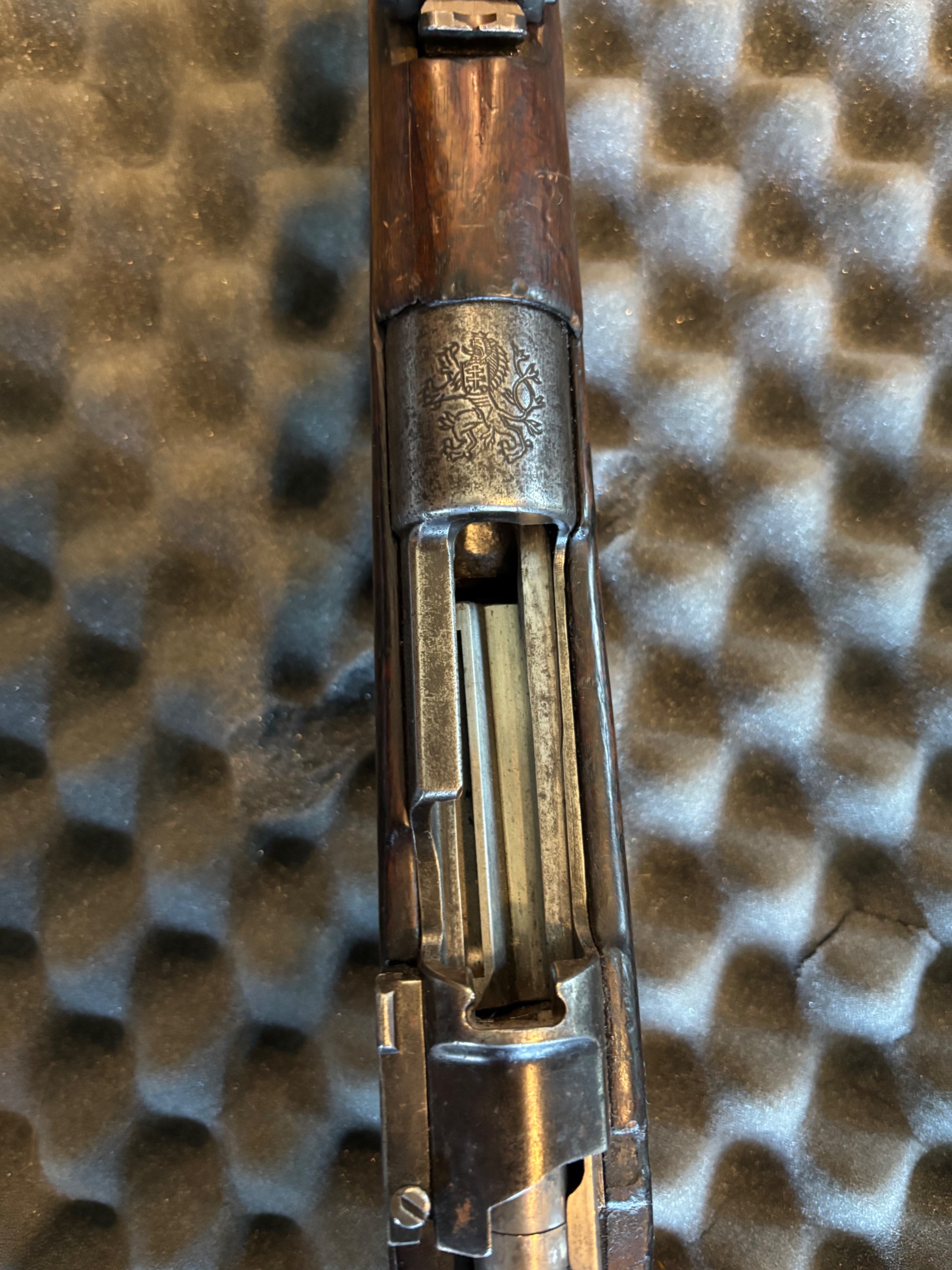 Photo of VZ24 Czech 8mm mauser E lion crest 