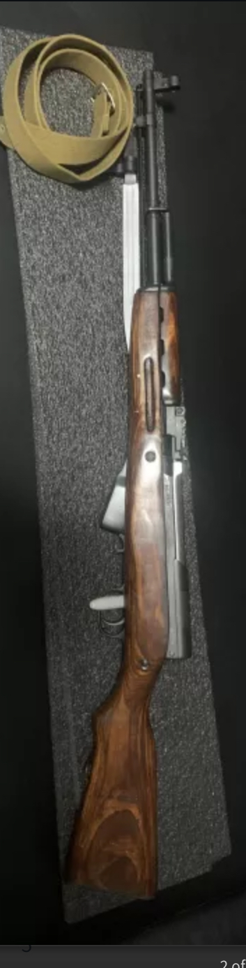 Photo of 1953 Russian sks all matching numbers including mag   
