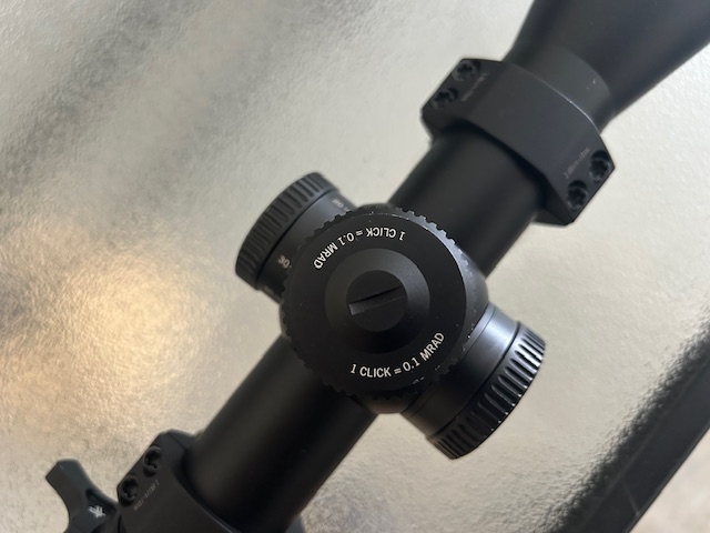 Photo of Vortex Venom 3-15x44 FFP MRAD with Vortex Pro 34mm Rings