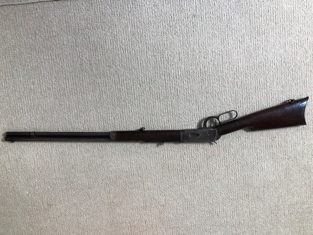 Photo of **SOLD** 1894 Winchester 38-55 Win. w/ round 26” Barrel – PAL is Req.