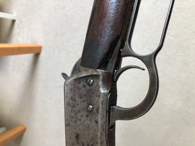 Photo of **SOLD** 1894 Winchester 38-55 Win. w/ round 26” Barrel – PAL is Req.