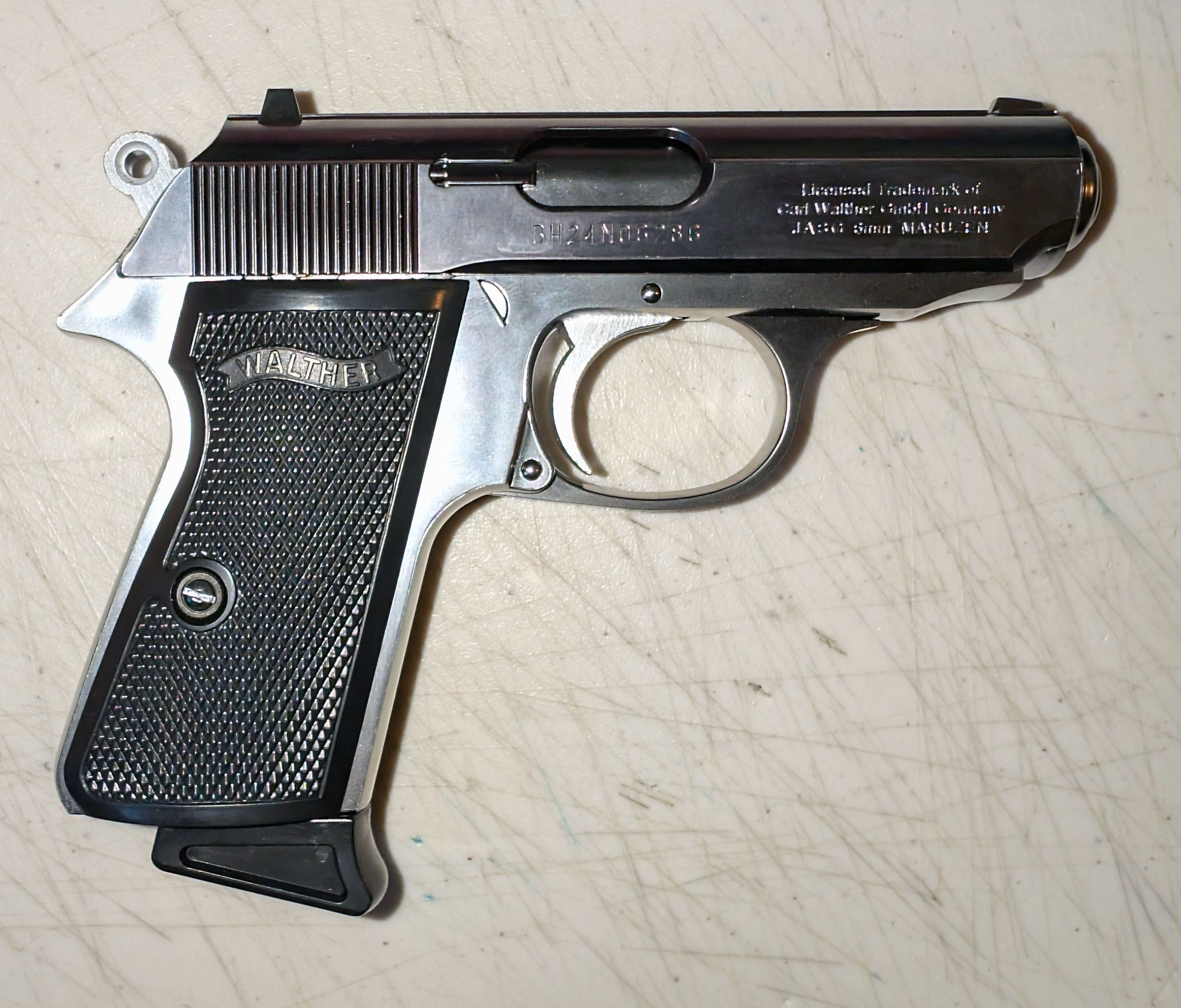 Photo of MARUZEN PPK/S Gas Blowback 6mm Airsoft Pistol 