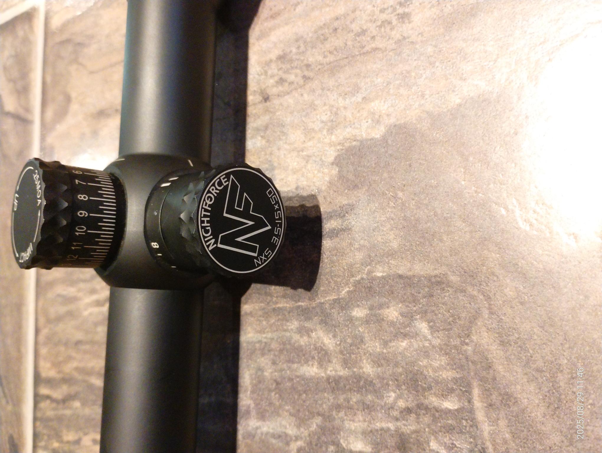 Photo of Nightforce NXS 3.5-15 NP-R2 riflescope for sale like new