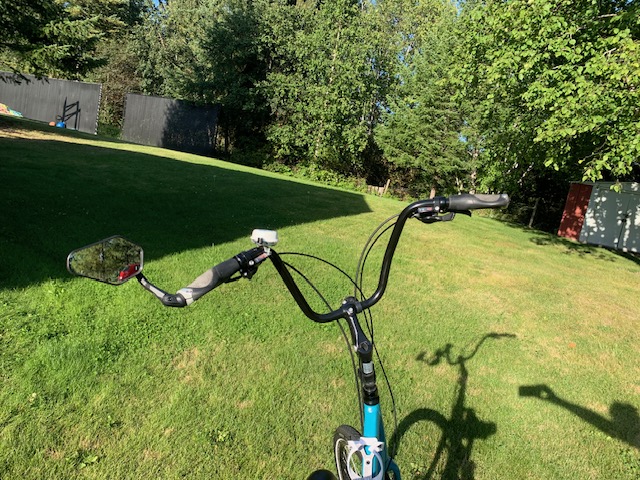 Photo of Customized Fun & Beautiful Bicycle with High Seat and Handlebars