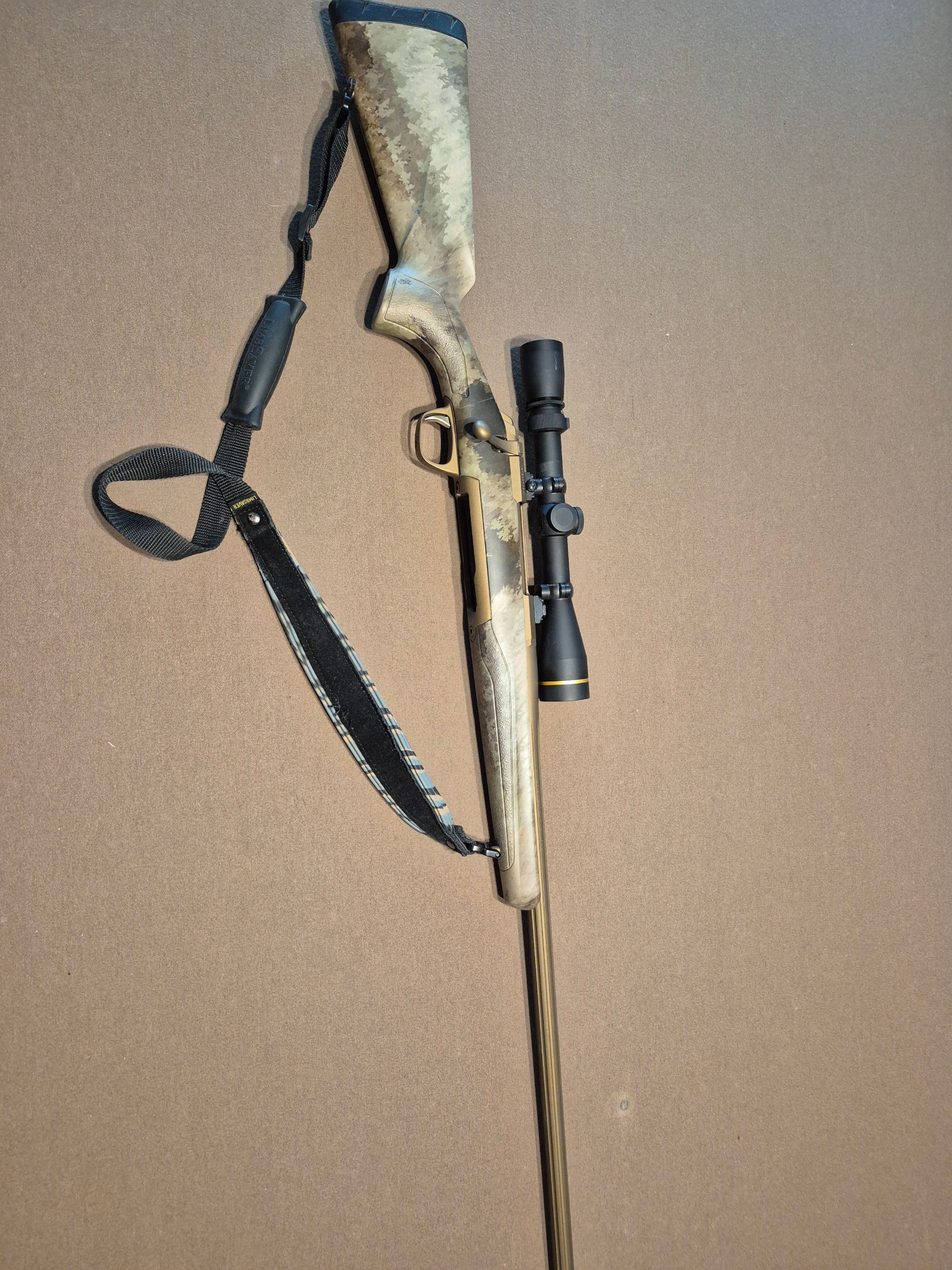 Photo of Browning Hell's Canyon Speed Long Range 7mm Mag, Carbon Fiber, with Scope and sling.