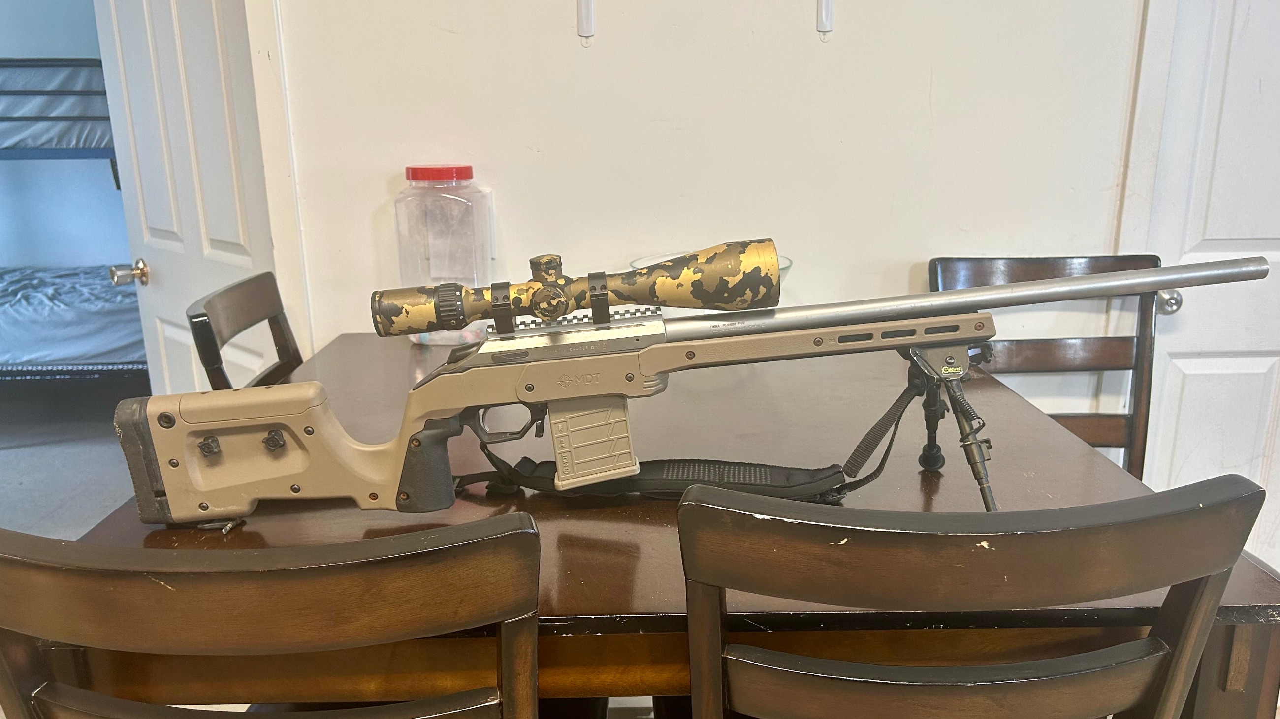 Photo of Tikka T3x LH 6.5 creedmoor with MDT-XRS 