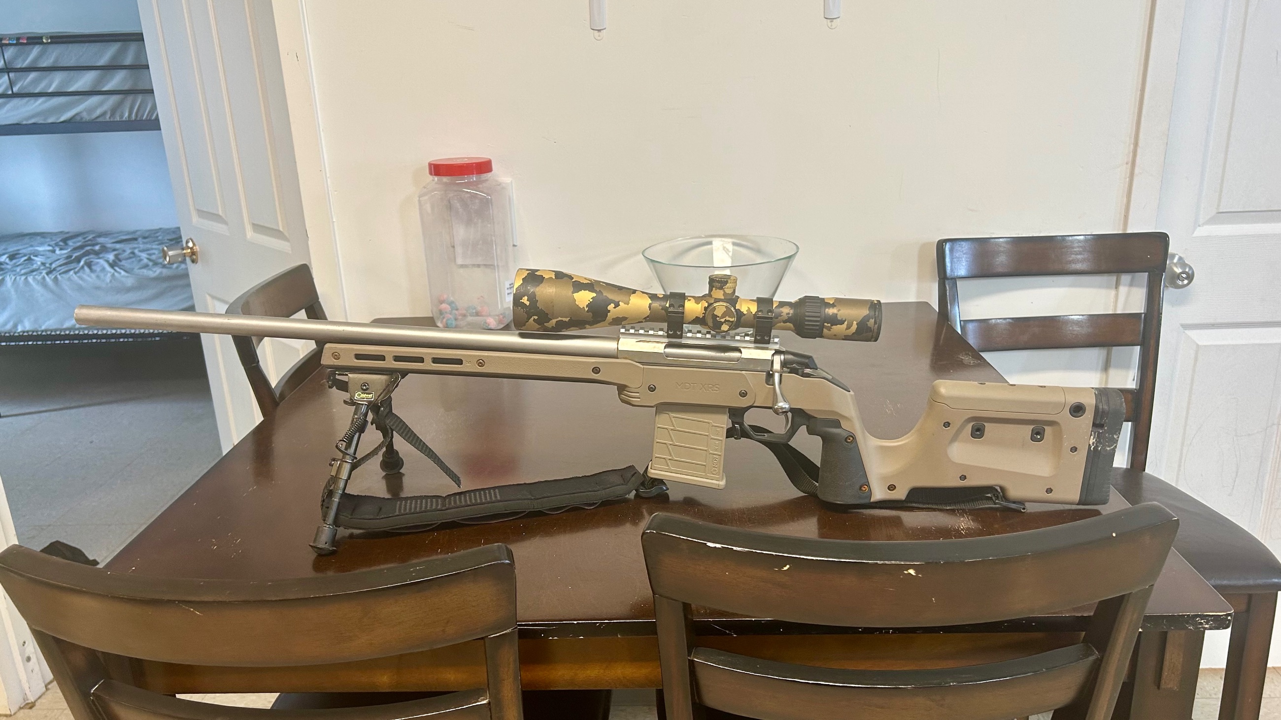 Photo of Tikka T3x LH 6.5 creedmoor with MDT-XRS 