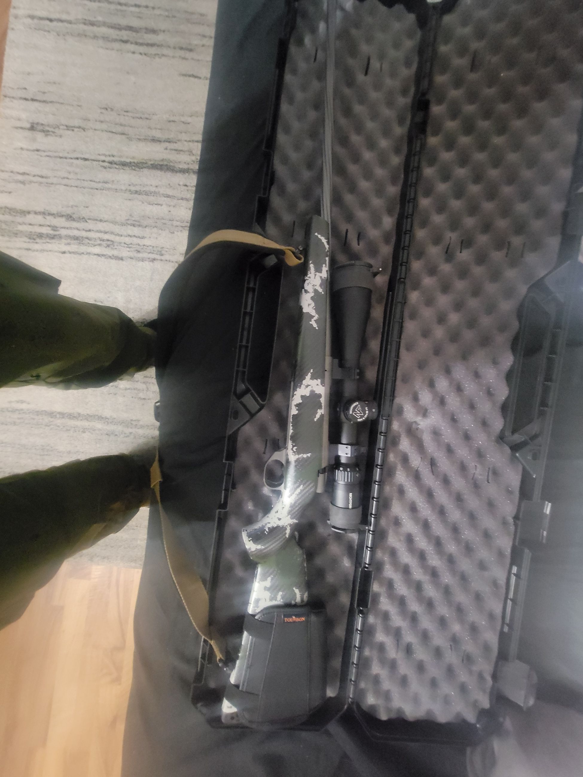 Photo of New WEATHERBY TALON 6.5 PRC WITH NEW NIGHTFORCE 4X14X50 SHV F1 MIL ILLUMINATED RETICLE SCOPE 