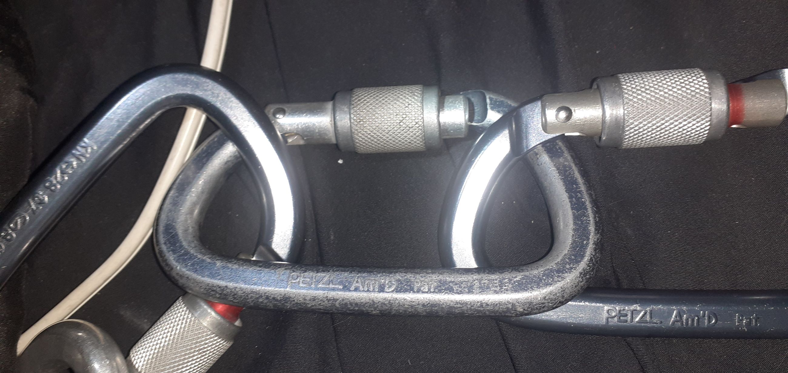 Photo of Carabiners for rock climbing