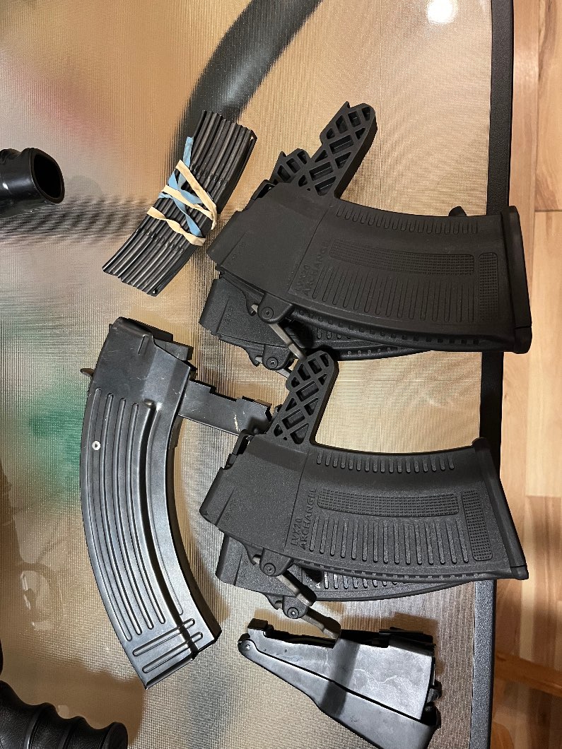 Photo of SKS + 4 mags AK style + extras