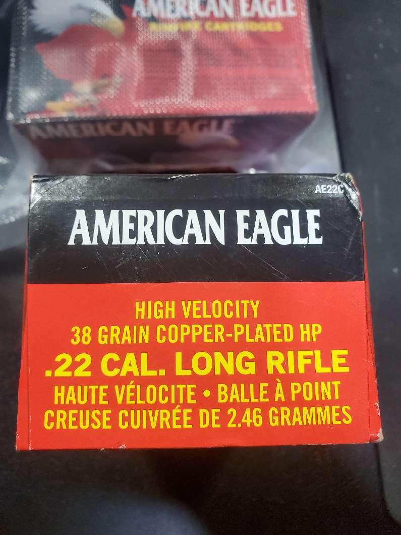 Photo of American Eagle 22lr 800 rounds 