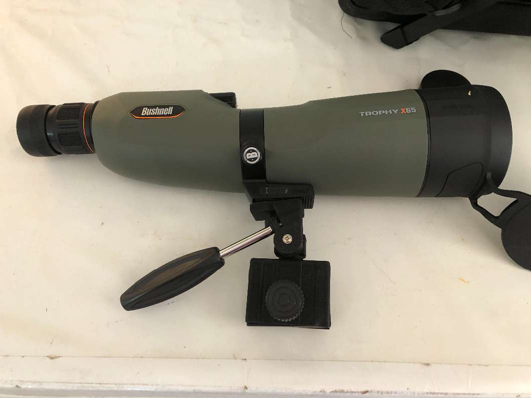 Photo of bushnell 20 to 60 x 65 spotting scope / bushnell 8x42 prime binoculars 