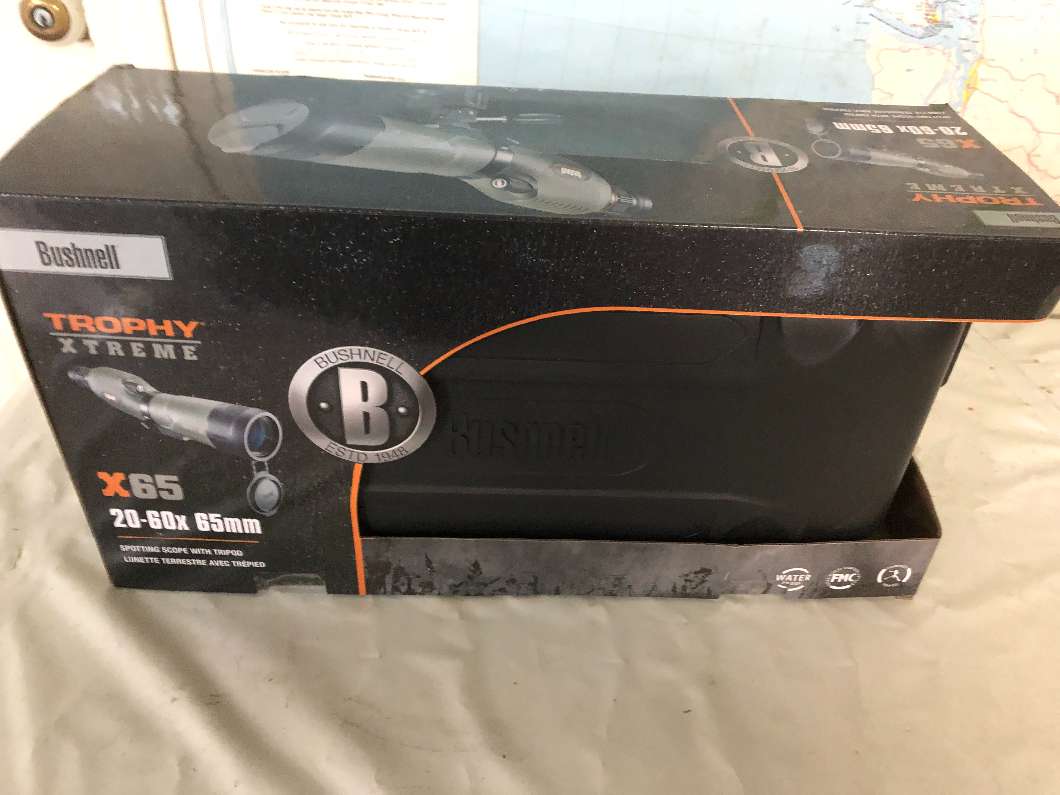 Photo of bushnell 20 to 60 x 65 spotting scope / bushnell 8x42 prime binoculars 