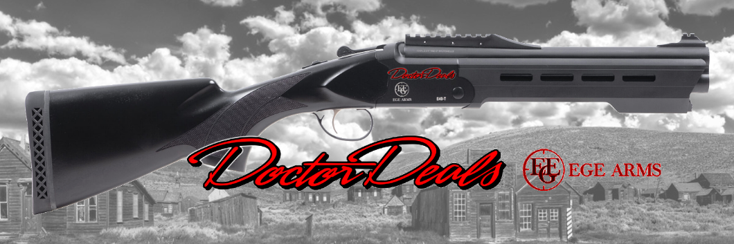 Photo of EGE Arms E40T, 12 gauge, over under short tactical M-lok shotgun, black, E40TBLK