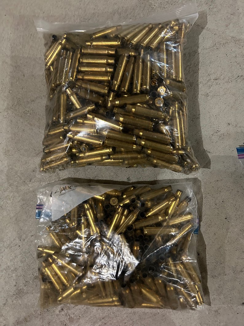 Photo of Assorted used brass