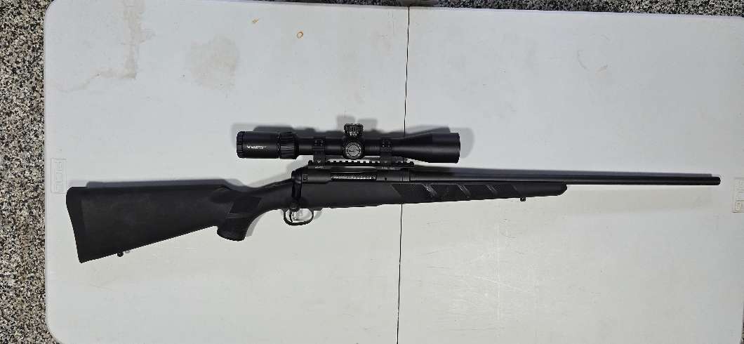 Photo of Savage 111 .308 Win - Black Synthetic - Vortex Diamondback 4-16
