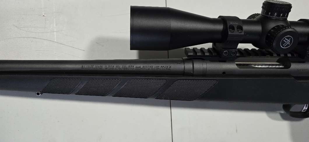 Photo of Savage 111 .308 Win - Black Synthetic - Vortex Diamondback 4-16
