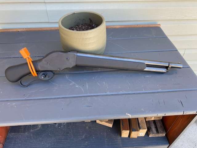 Photo of 12g lever action