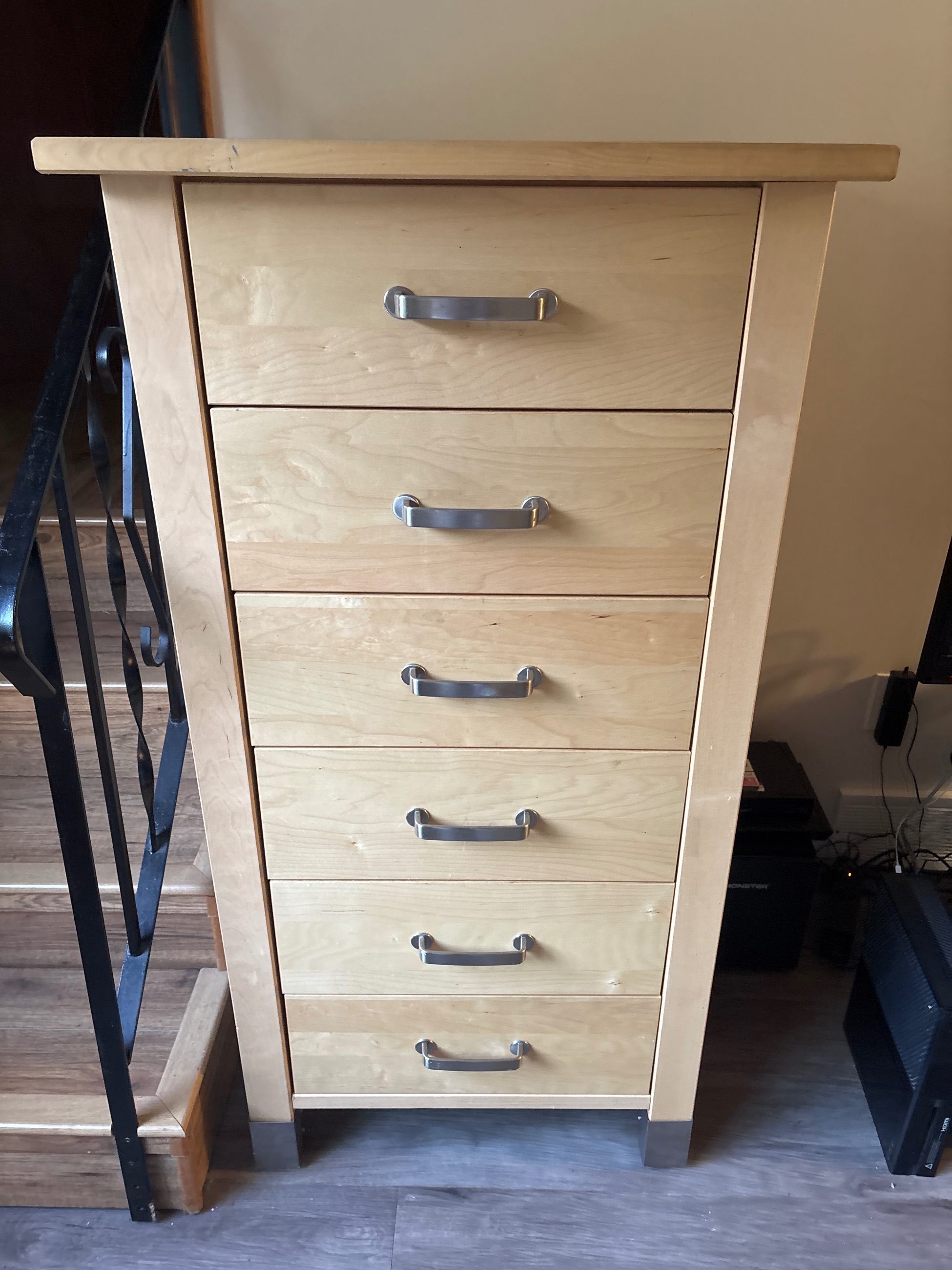 Photo of Tall Oak Dresser 