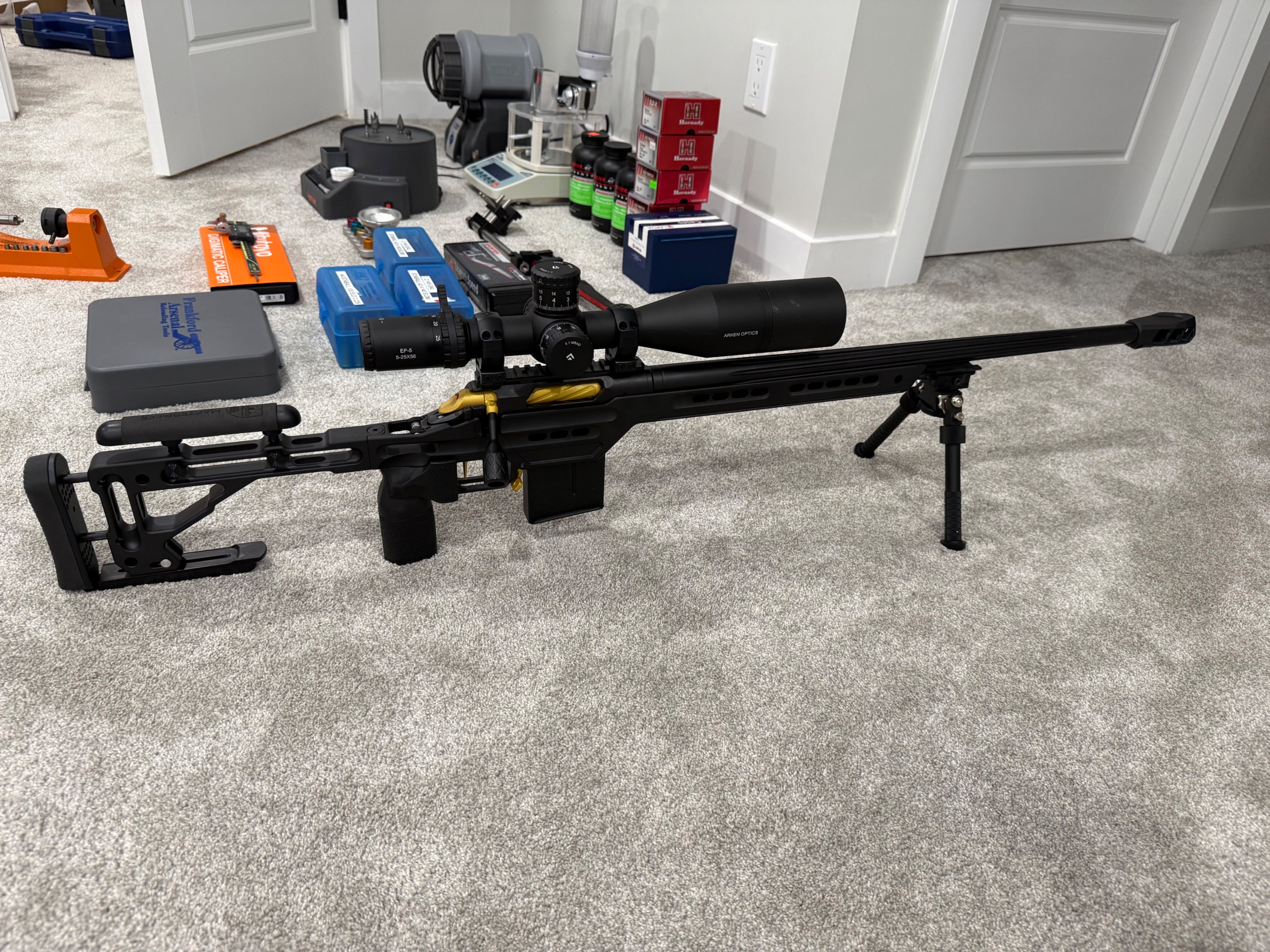 Photo of Custom Cadex R7 in 6.5 creedmoor with optic