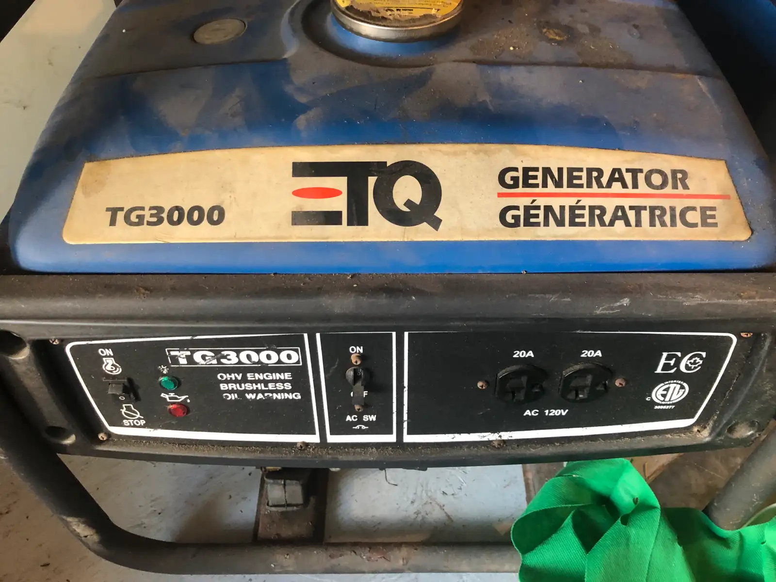 Photo of TG3000 Generator 3000w