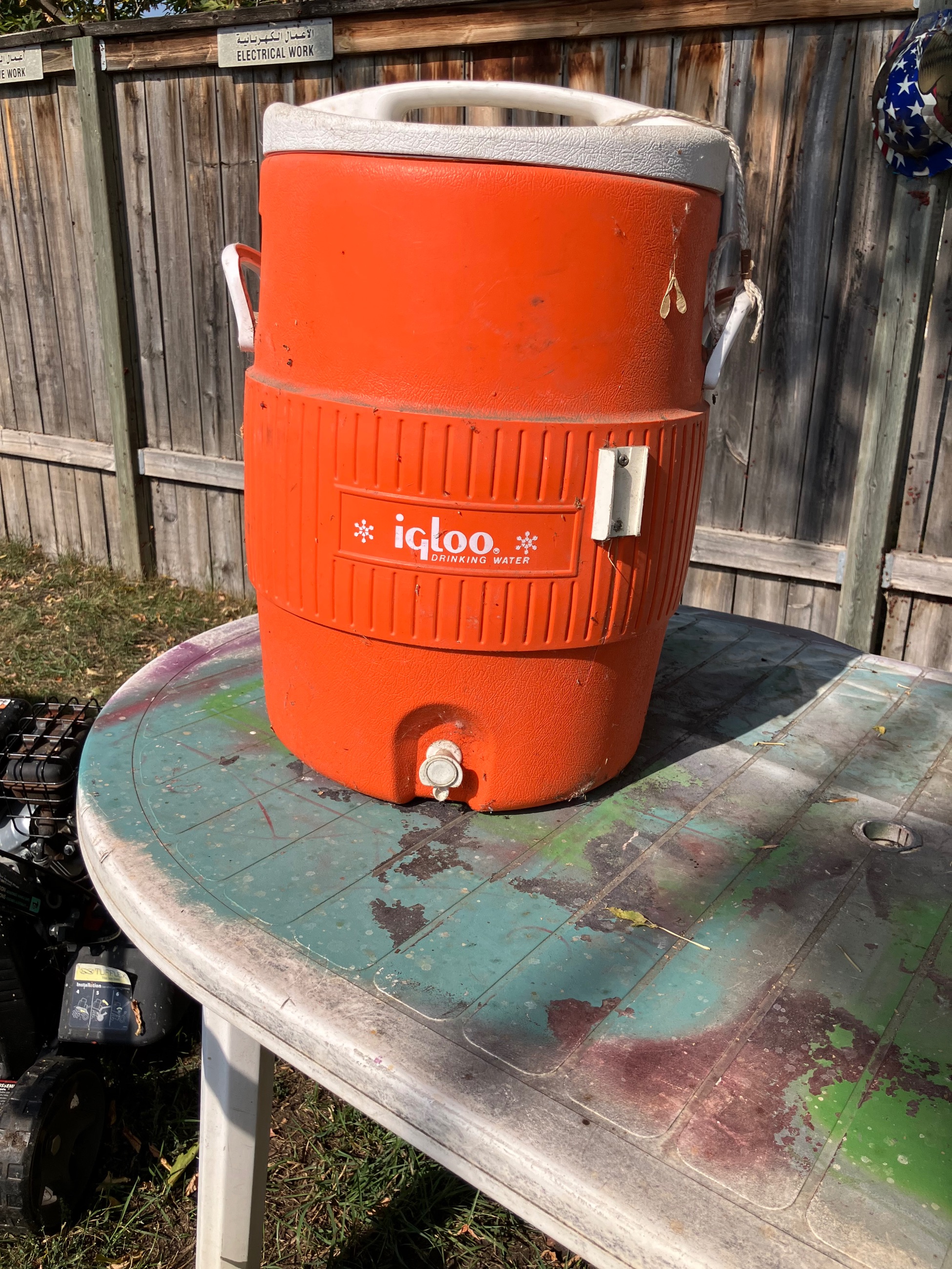 Photo of Water cooler. Igloo 