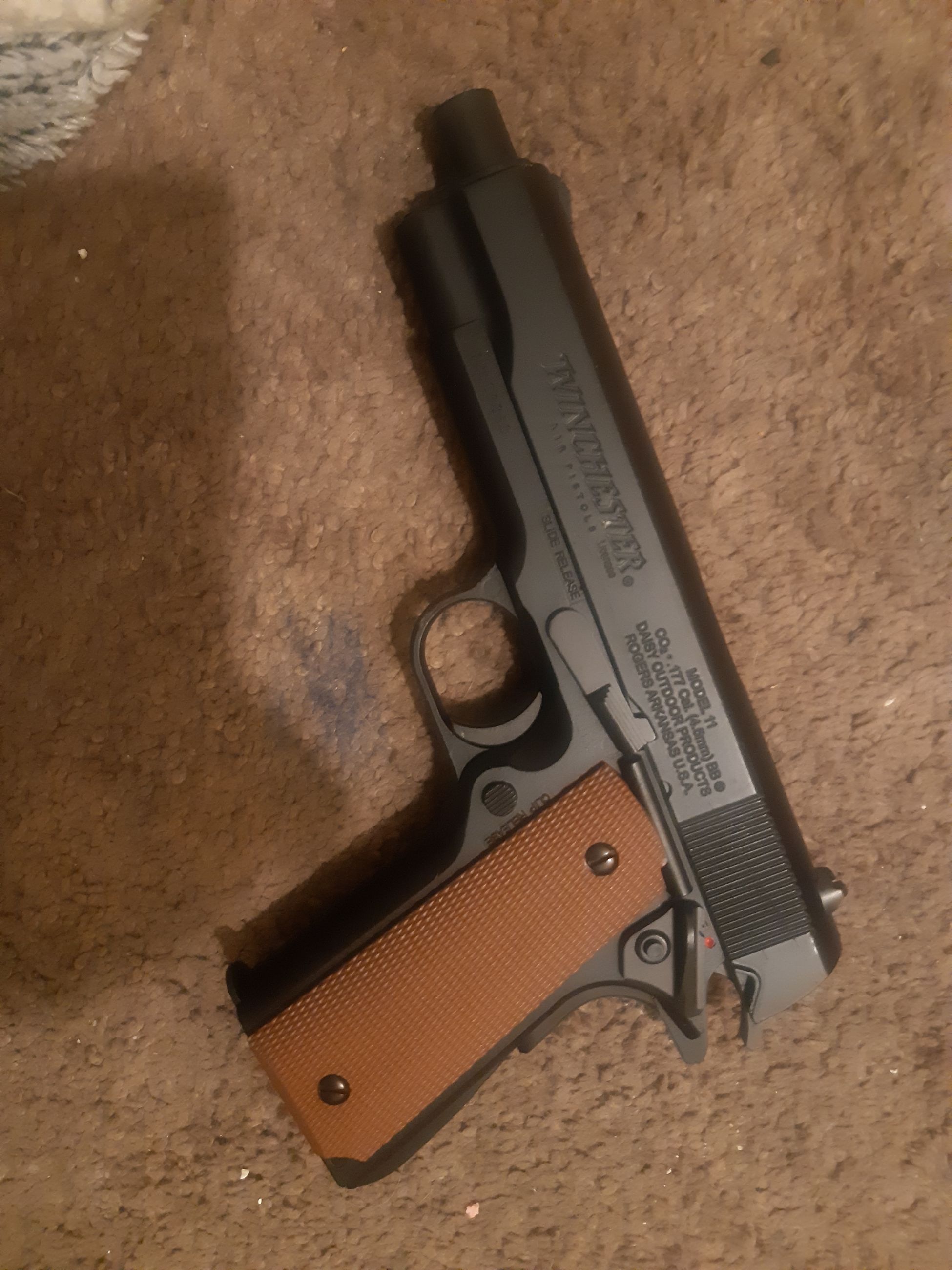 Photo of winchester model 11 air pistol 