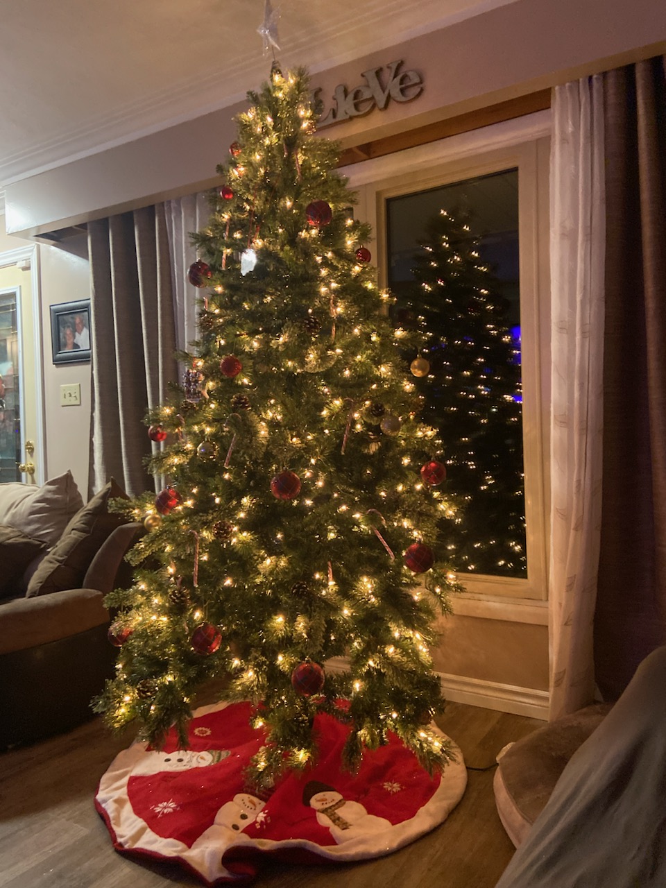 Photo of Christmas tree