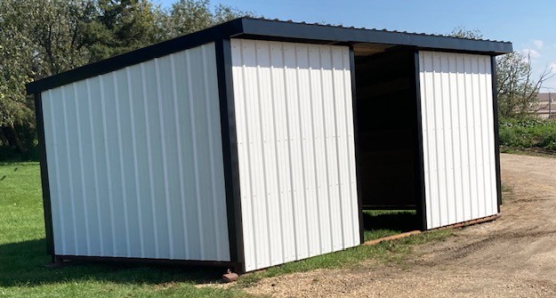 Photo of MINI BARN Horse shelter, Shed, Storage, goats, sheep, BBQ, Firewood, John Deere