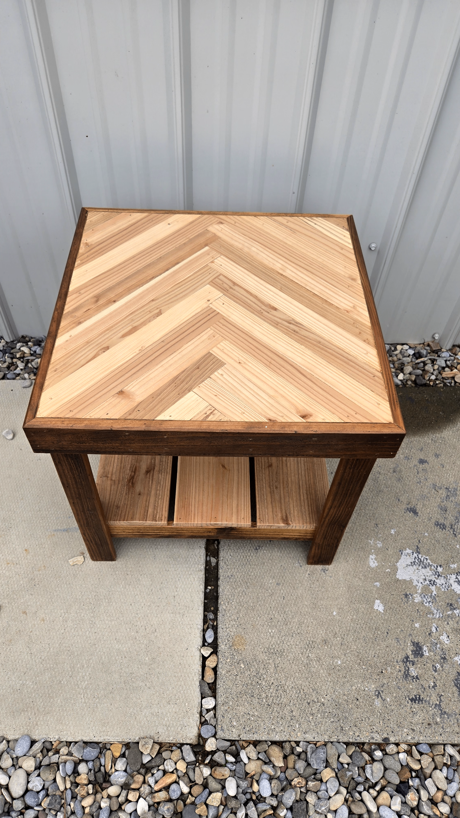 Photo of Cedar patio table 