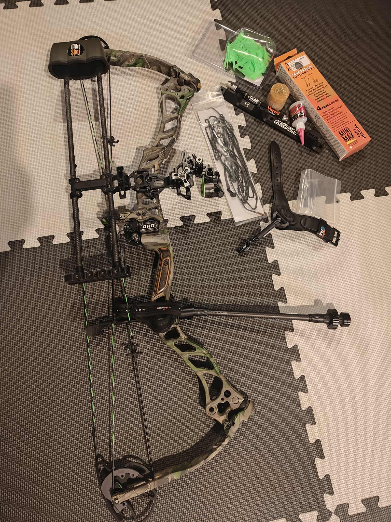 Photo of Bowtech 82nd Airborne Bow + Full Setup