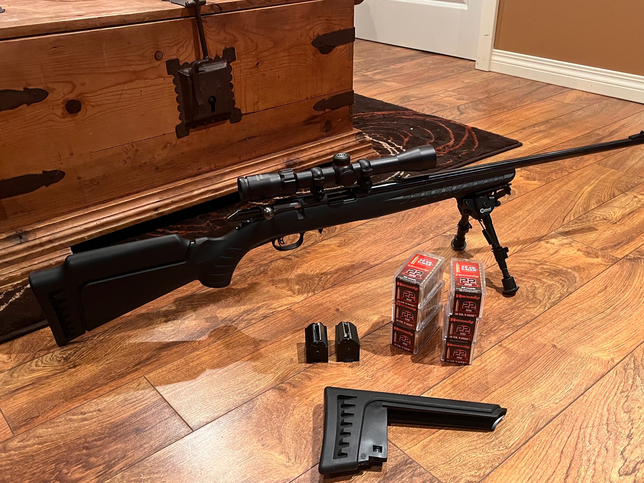 Photo of Ruger American .22 WMR Package Deal